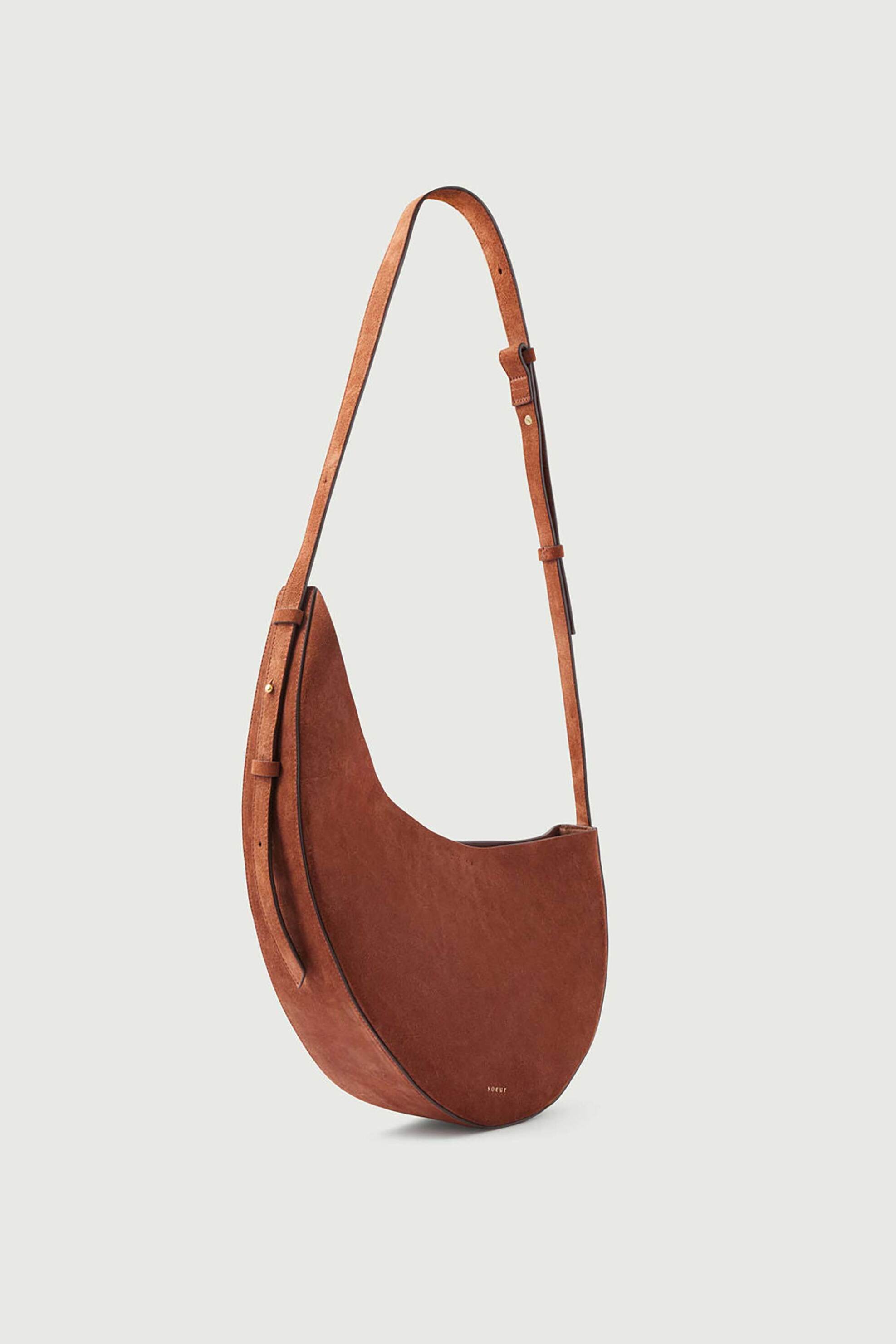 Soeur γυναικεία suede τσάντα ώμου "Winona" - SEM1532WINONA Καφέ φωτογραφία
