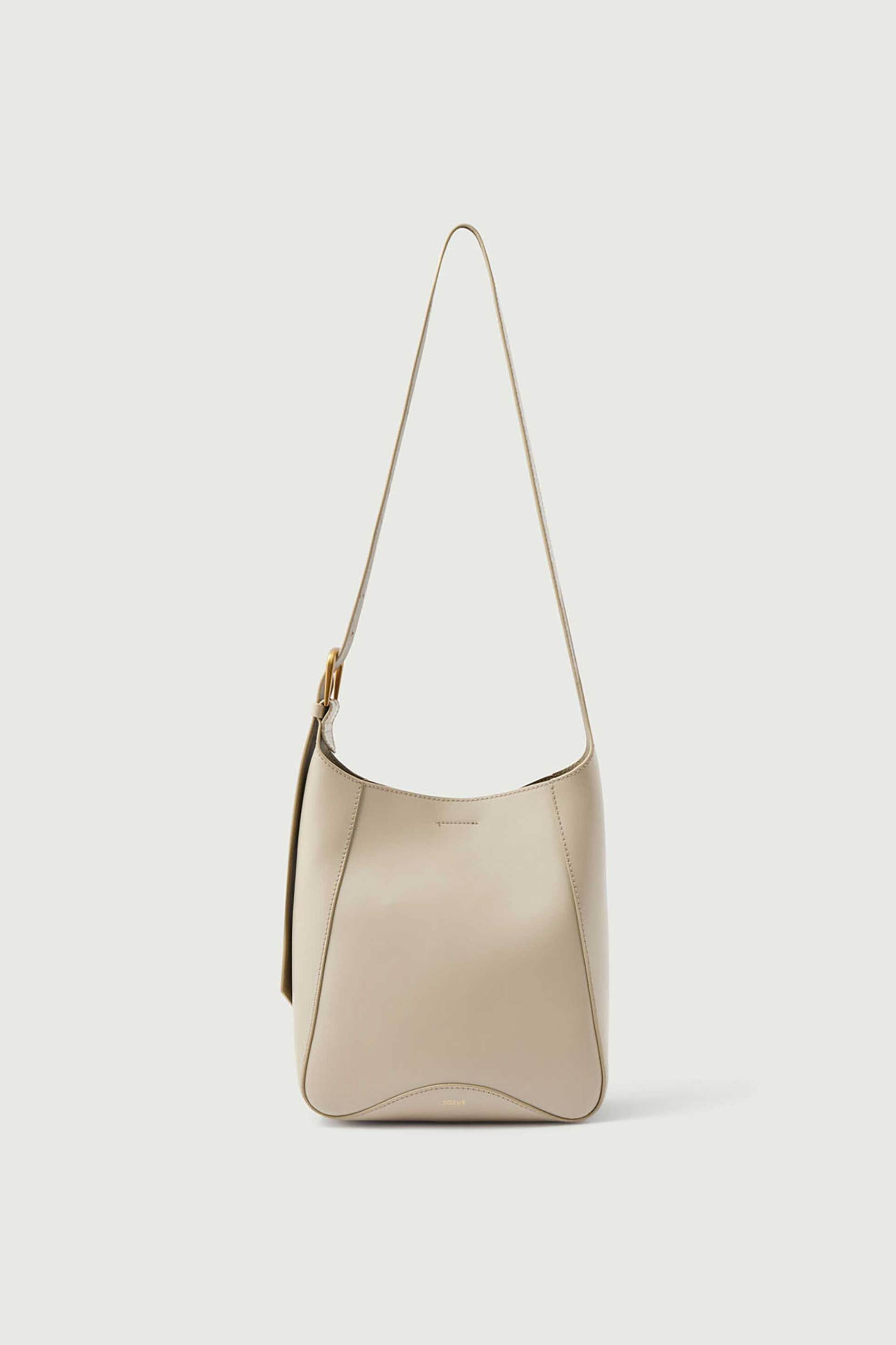 SOEUR Soeur γυναικεία δερμάτινη τσάντα ώμου/crossbody "Uma Mini" - SEM1607UMAMINI Μπεζ