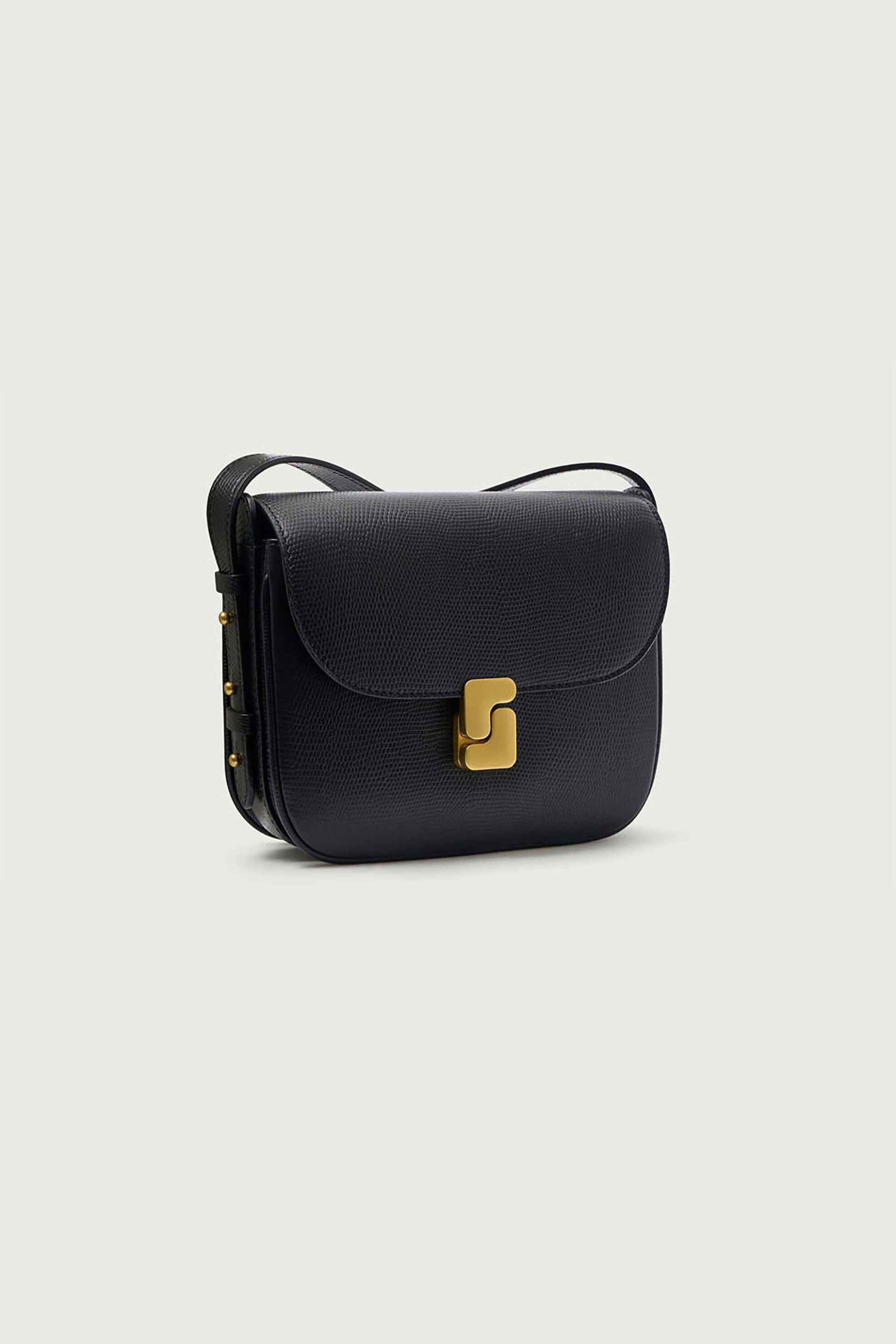 Soeur γυναικεία δερμάτινη τσάντα ώμου/crossbody "Bellissima Mini" - SEM0431BELLIMIN Μαύρο φωτογραφία