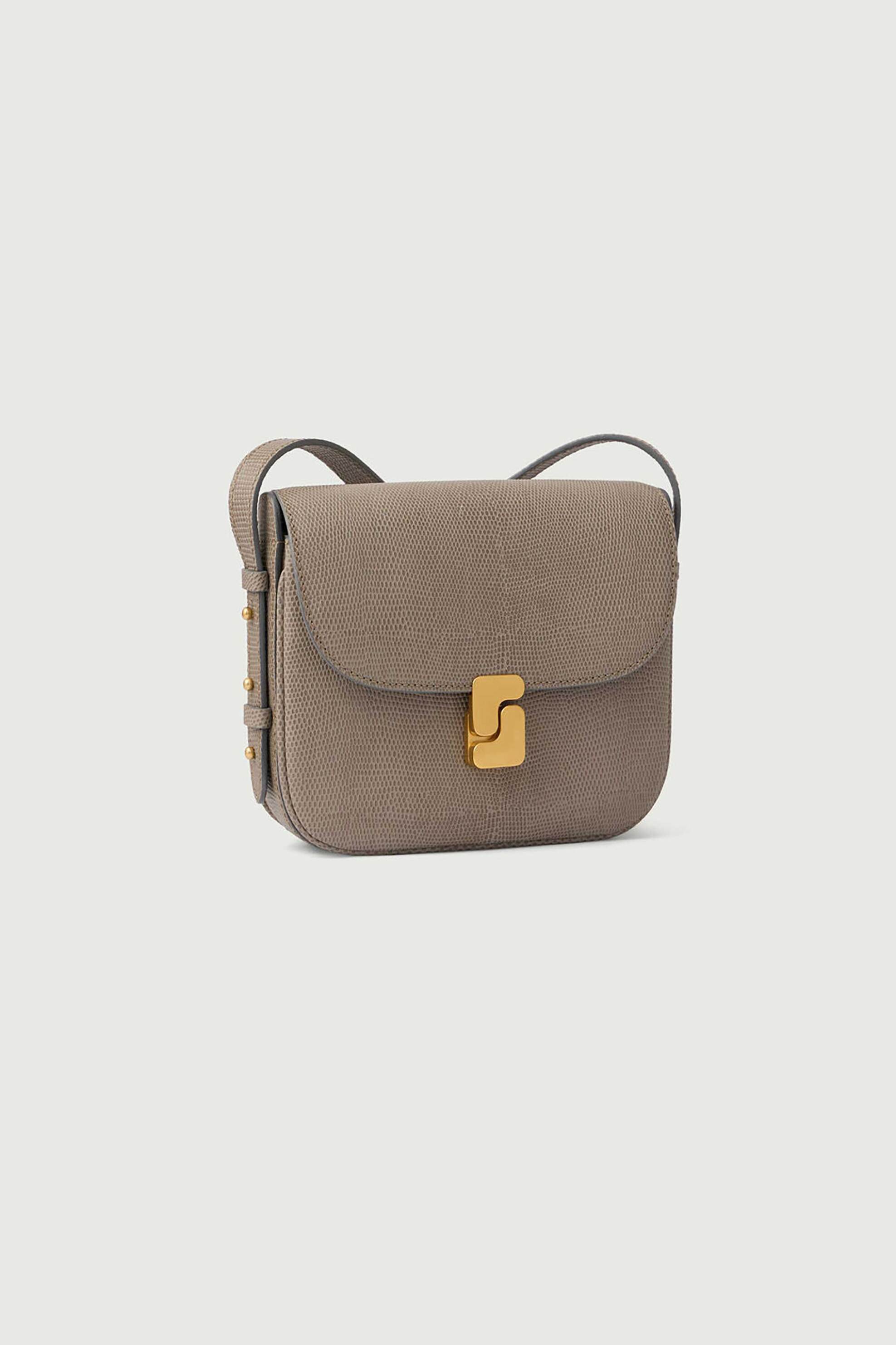 Soeur γυναικεία δερμάτινη τσάντα ώμου/crossbody 