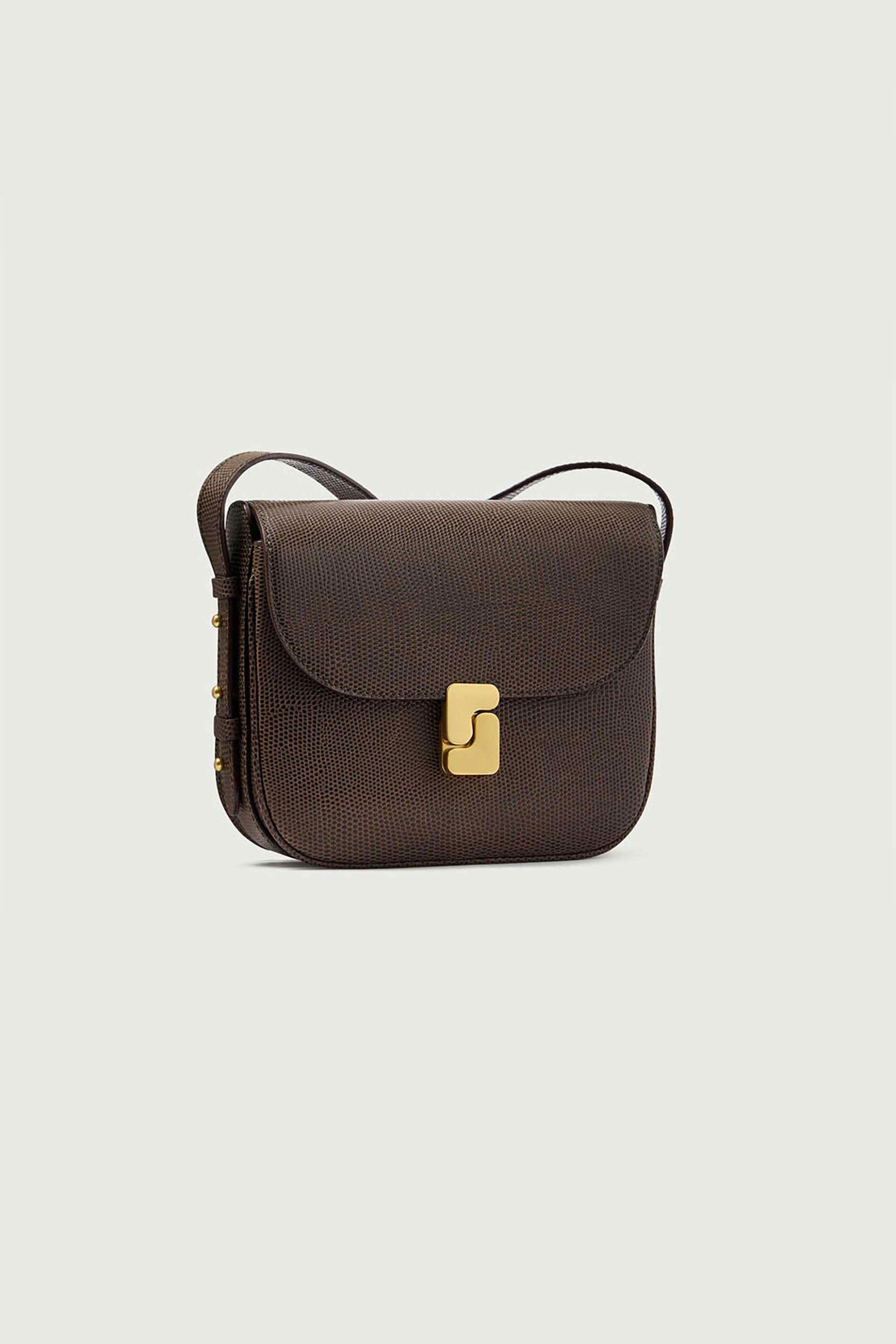 Soeur γυναικεία δερμάτινη τσάντα ώμου/crossbody "Bellissima Mini" - SEM0431BELLIMIN Λαδί φωτογραφία