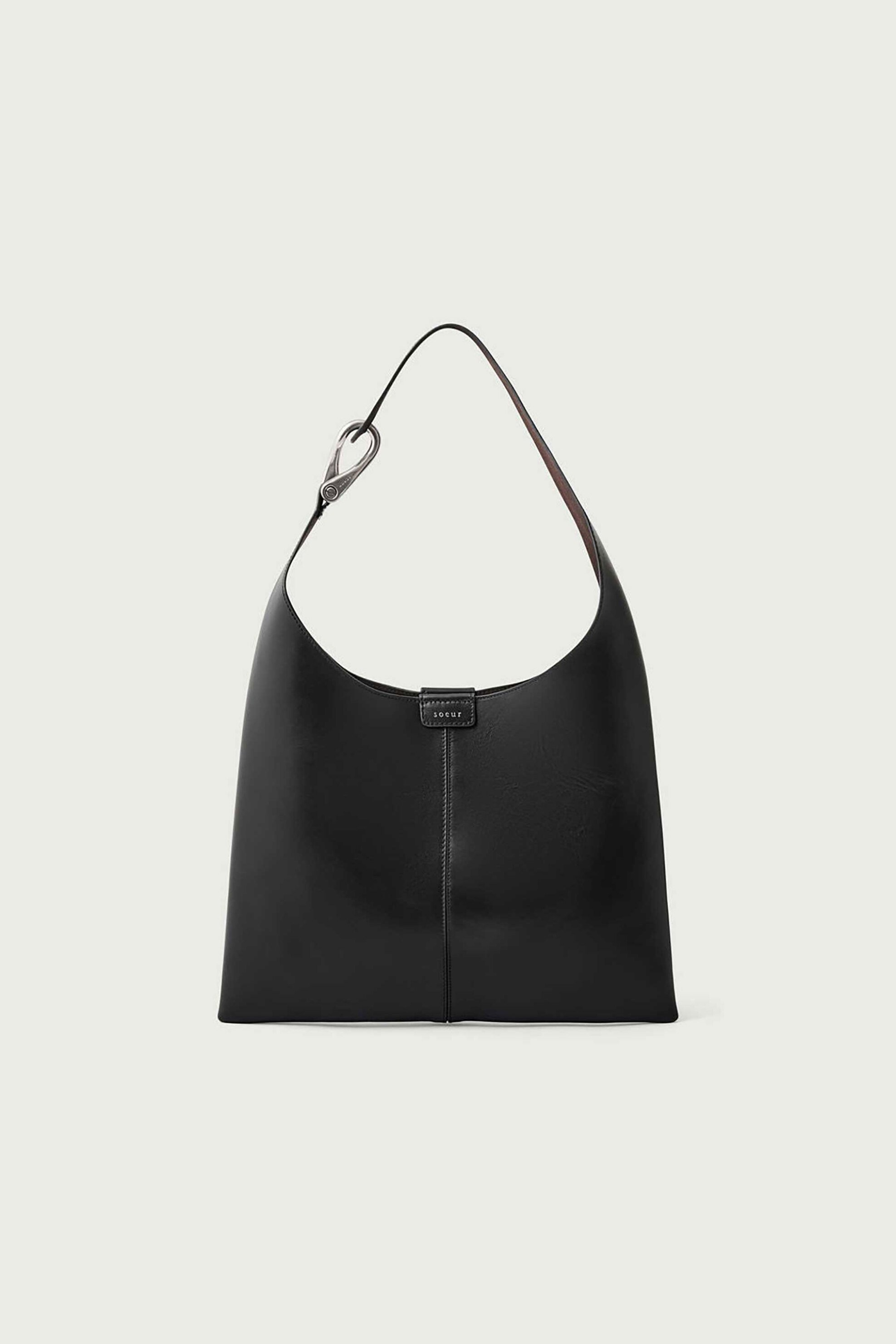 SOEUR Soeur γυναικεία δερμάτινη τσάντα ώμου "Cosima Mini" - SEM0385COSIMAMI Μαύρο