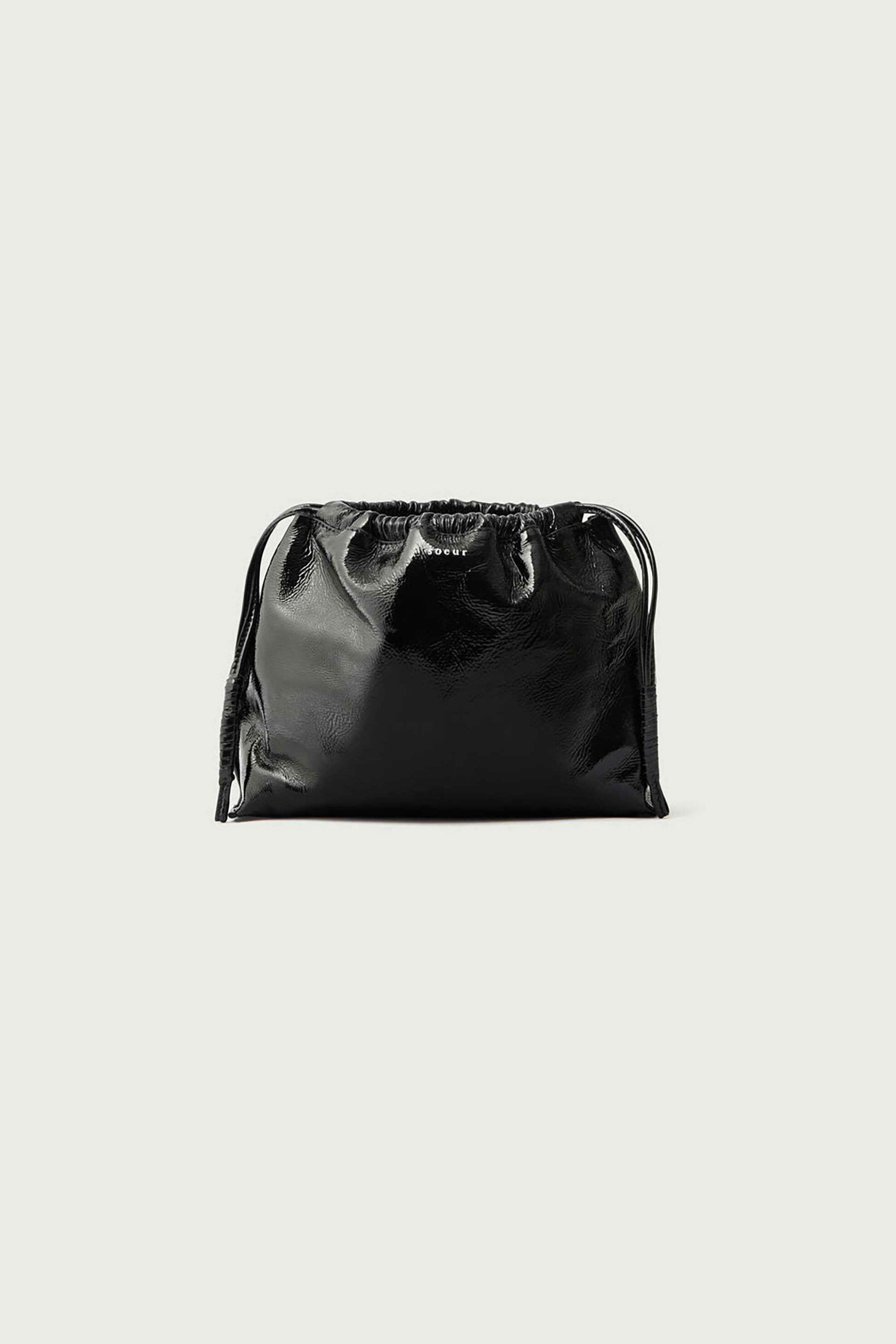 Soeur γυναικείο δερμάτινο mini bag "Suzette" - SEM0439SUZETTE Μαύρο φωτογραφία