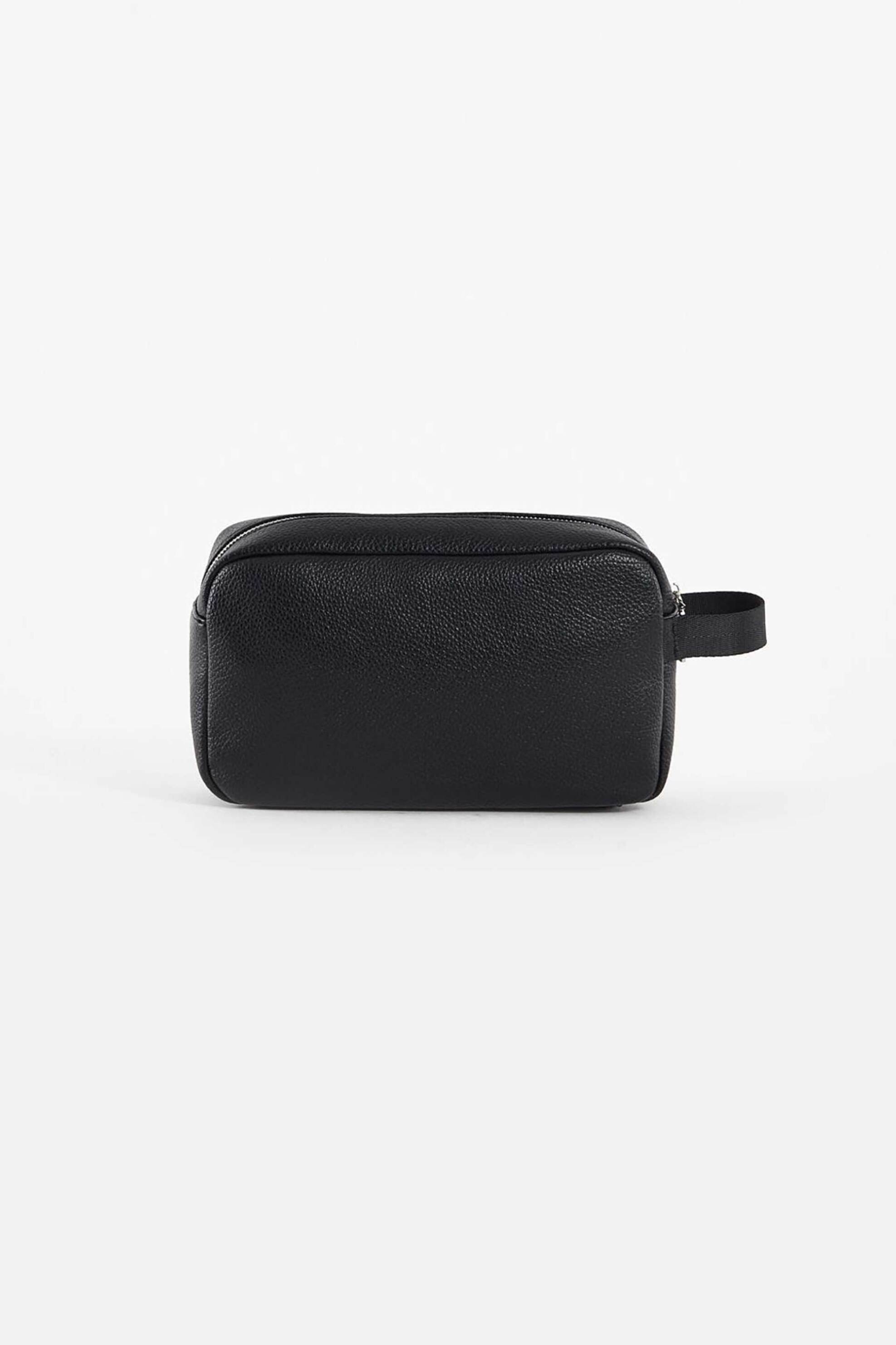 Gaudi ανδρικό νεσεσέρ με μεταλλικό λογότυπο - V5AI-11916 Μαύρο φωτογραφία