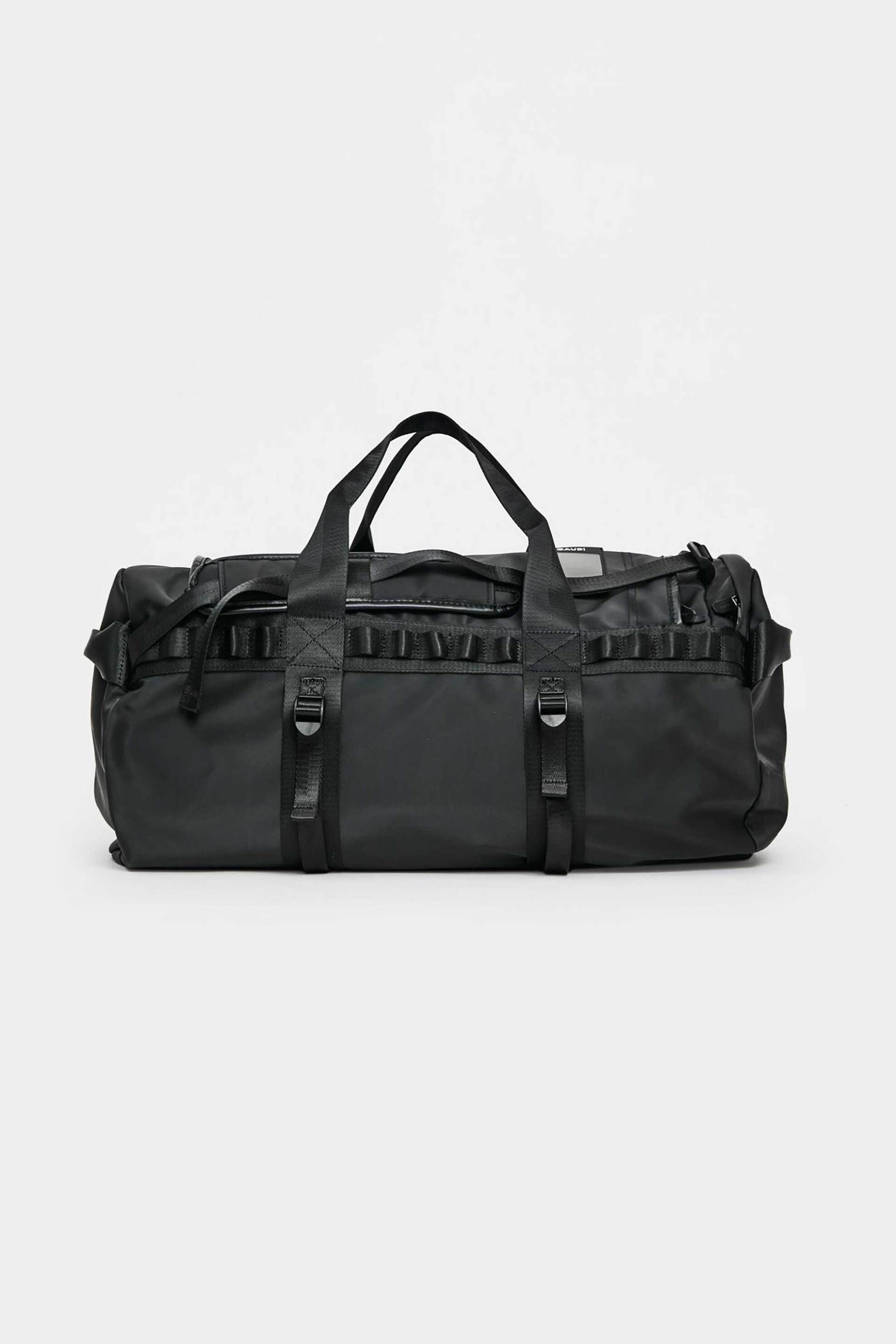 Gaudi ανδρικός σάκος ταξιδίου με ανάγλυφο λογότυπο - V5AI-12520 Μαύρο φωτογραφία