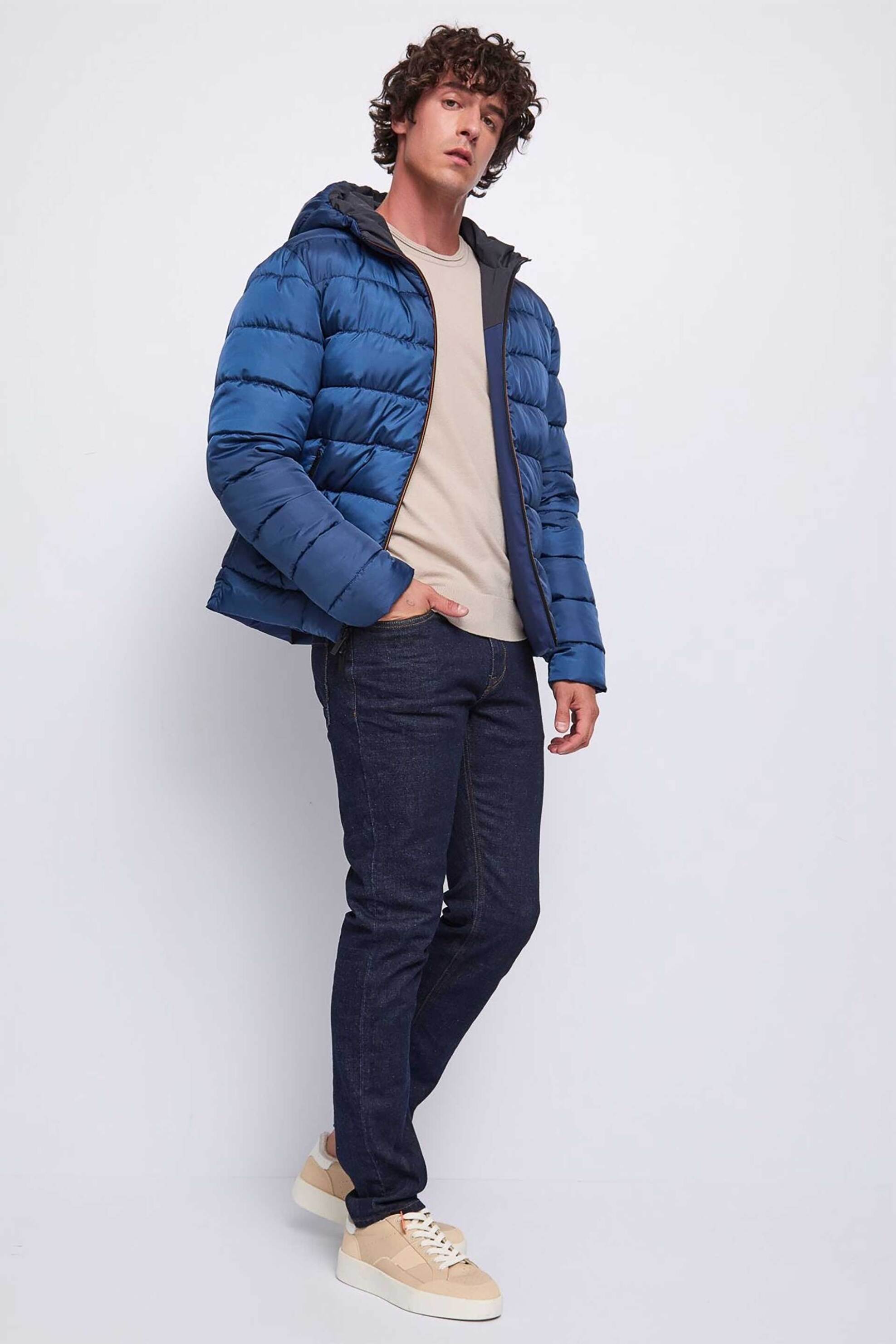 Gaudi ανδρικό τζιν παντελόνι Slim Fit - 521GU26006 Denim Blue