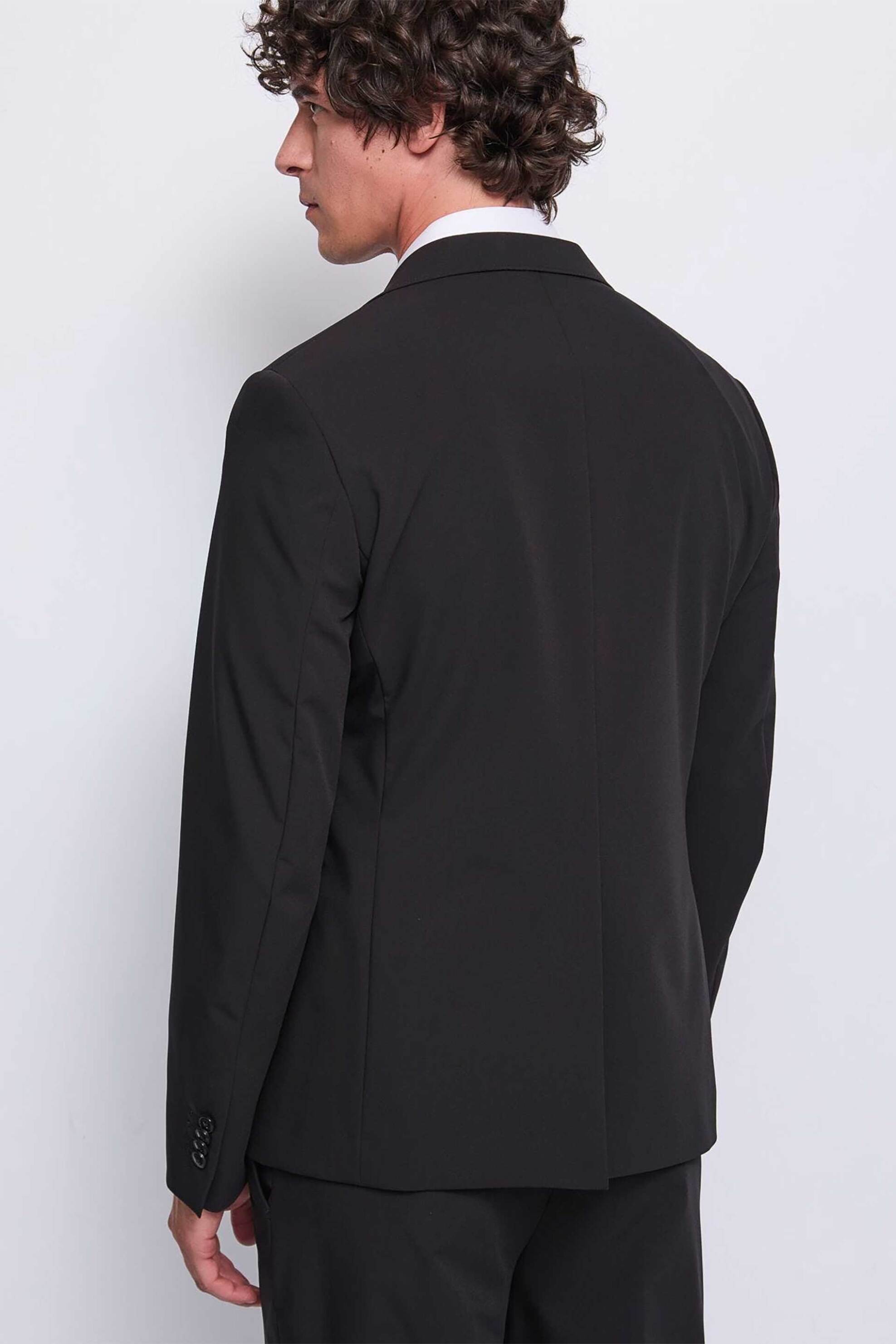 Gaudi ανδρικό σετ σακάκι και παντελόνι (2 τεμάχια) - 521GU15002 Μαύρο φωτογραφία