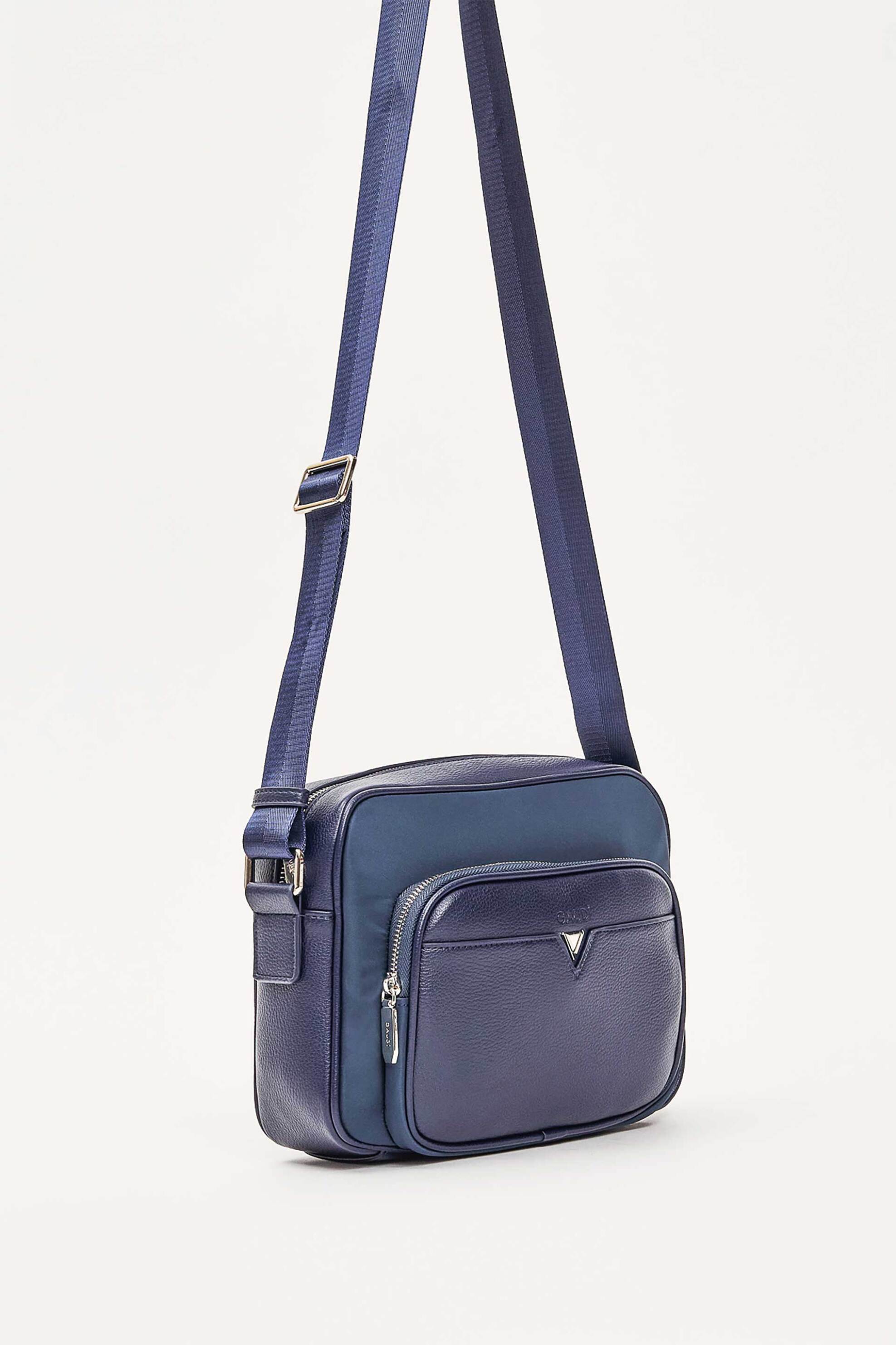 Gaudi ανδρική τσάντα crossbody "Greg" - V6AE-12883 Μπλε Σκούρο φωτογραφία