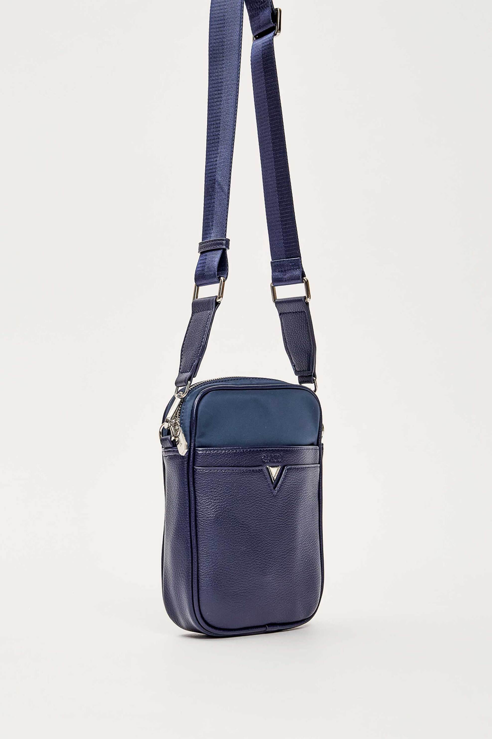 Gaudi ανδρική τσάντα crossbody "Greg" - V6AE-12885 Μπλε Σκούρο φωτογραφία