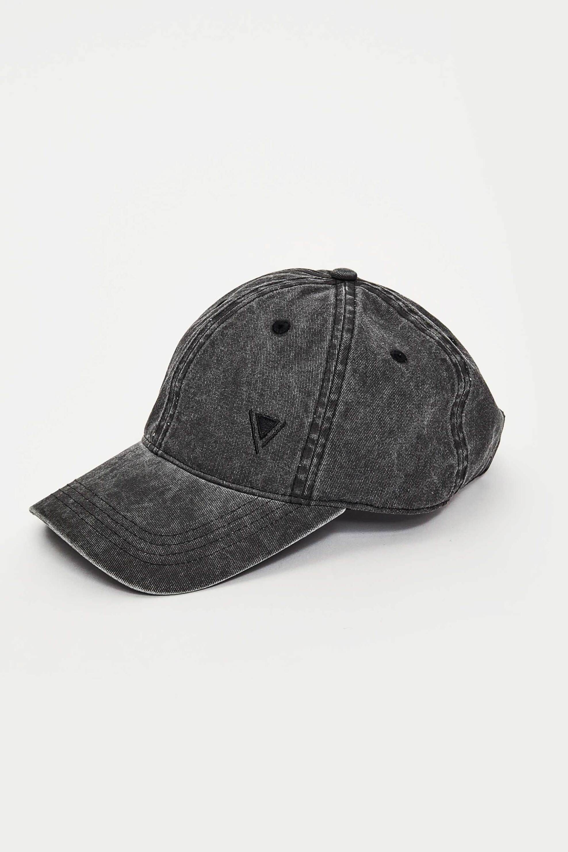Gaudi ανδρικό denim καπέλο jockey "Gave" - V6AE-12912 Μαύρο