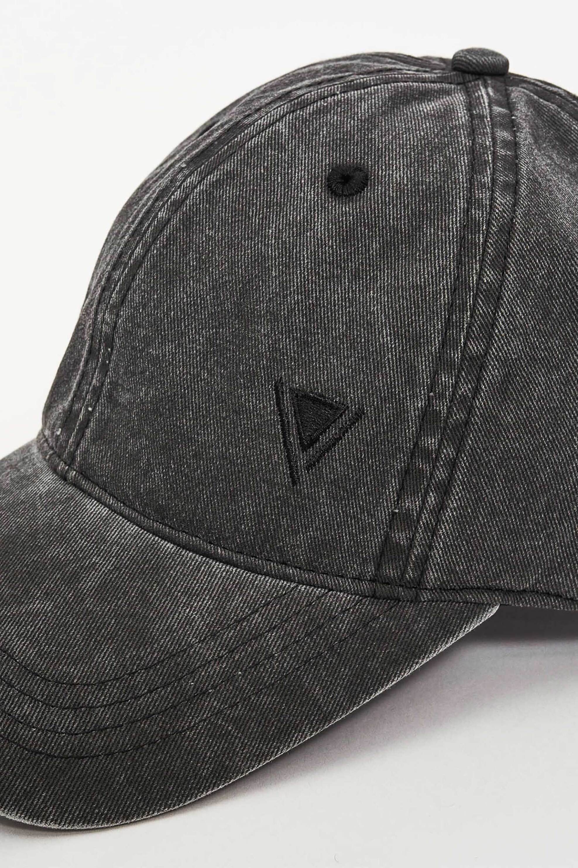Gaudi Ανδρικό Denim Καπέλο Jockey Gave - V6Ae-12912 Μαύρο