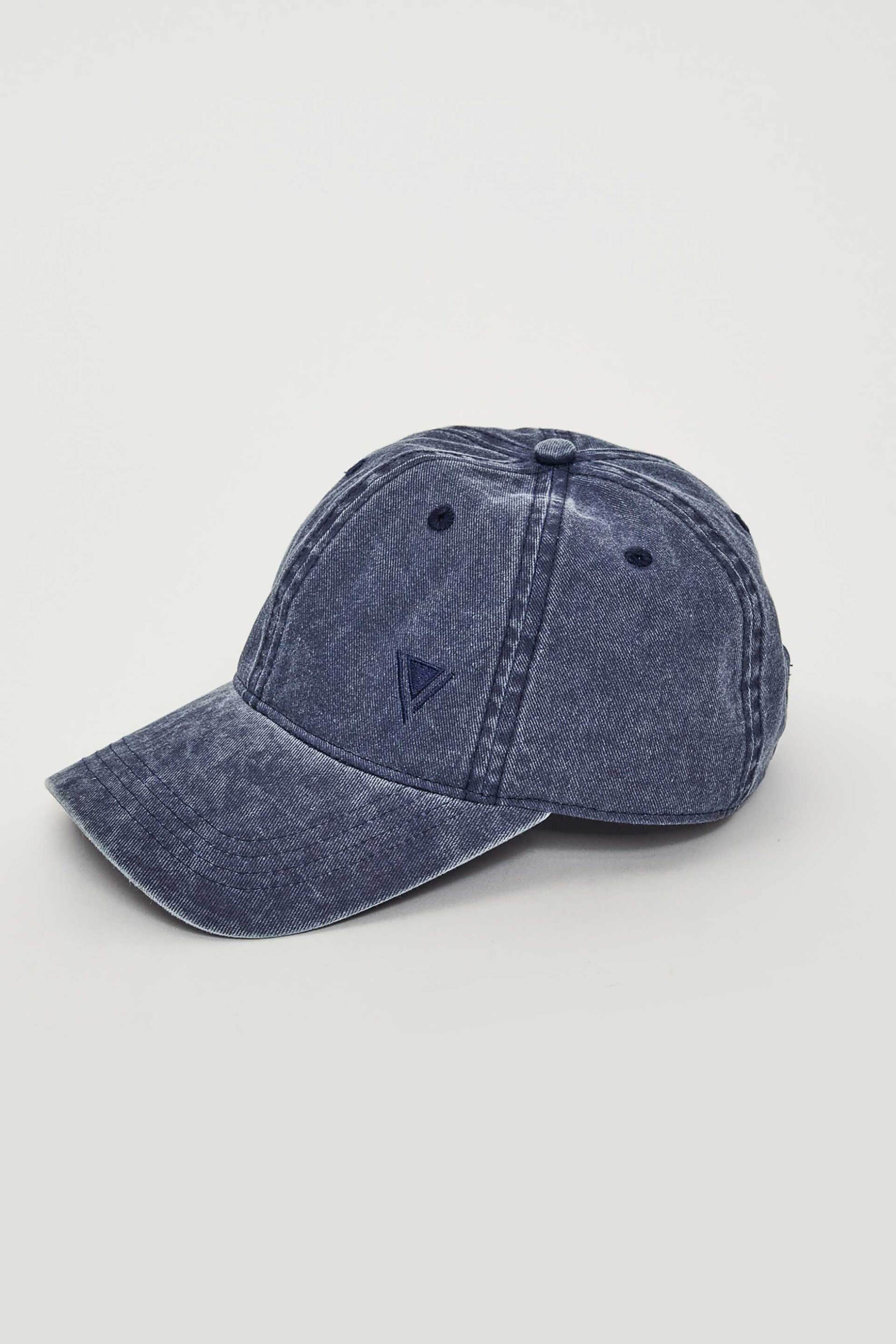 Gaudi ανδρικό denim καπέλο jockey "Gave" - V6AE-12912 Μπλε Σκούρο