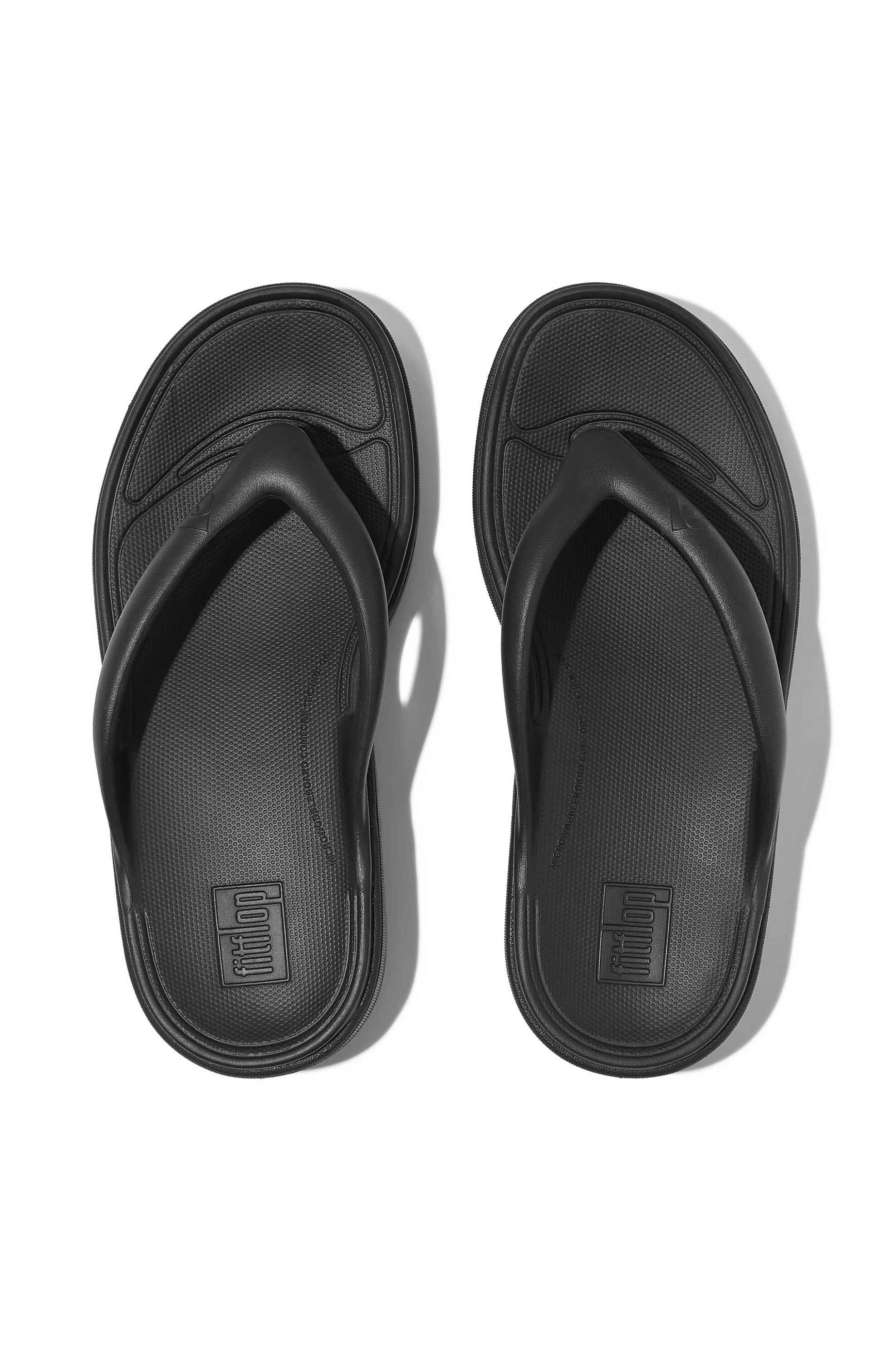 FITFLOP FitFlop γυναικείες σαγιονάρες μονόχρωμες - HF4-001 Μαύρο