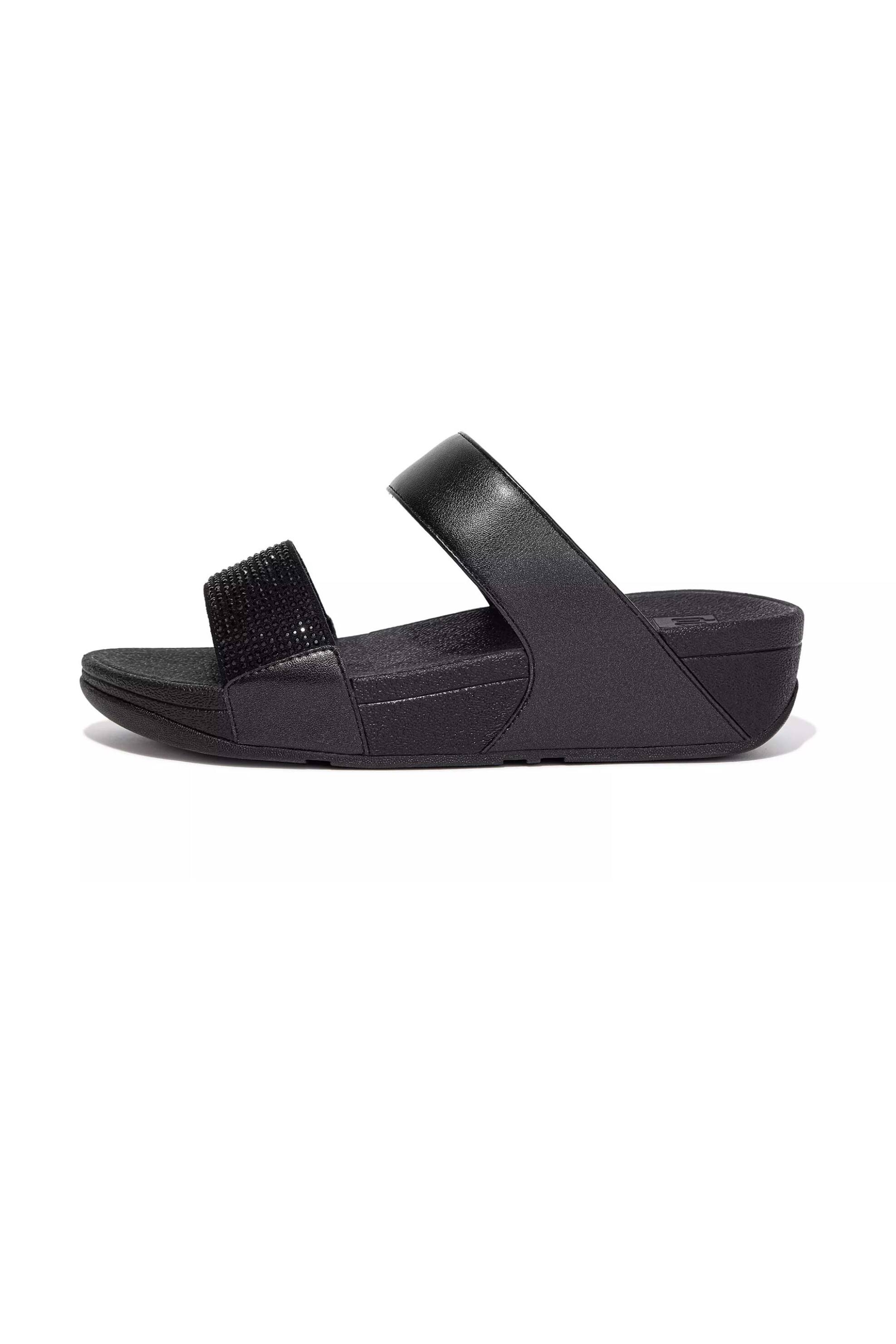 FITFLOP FitFlop γυναικεία σανδάλια μονόχρωμα - EC4-090 Μαύρο