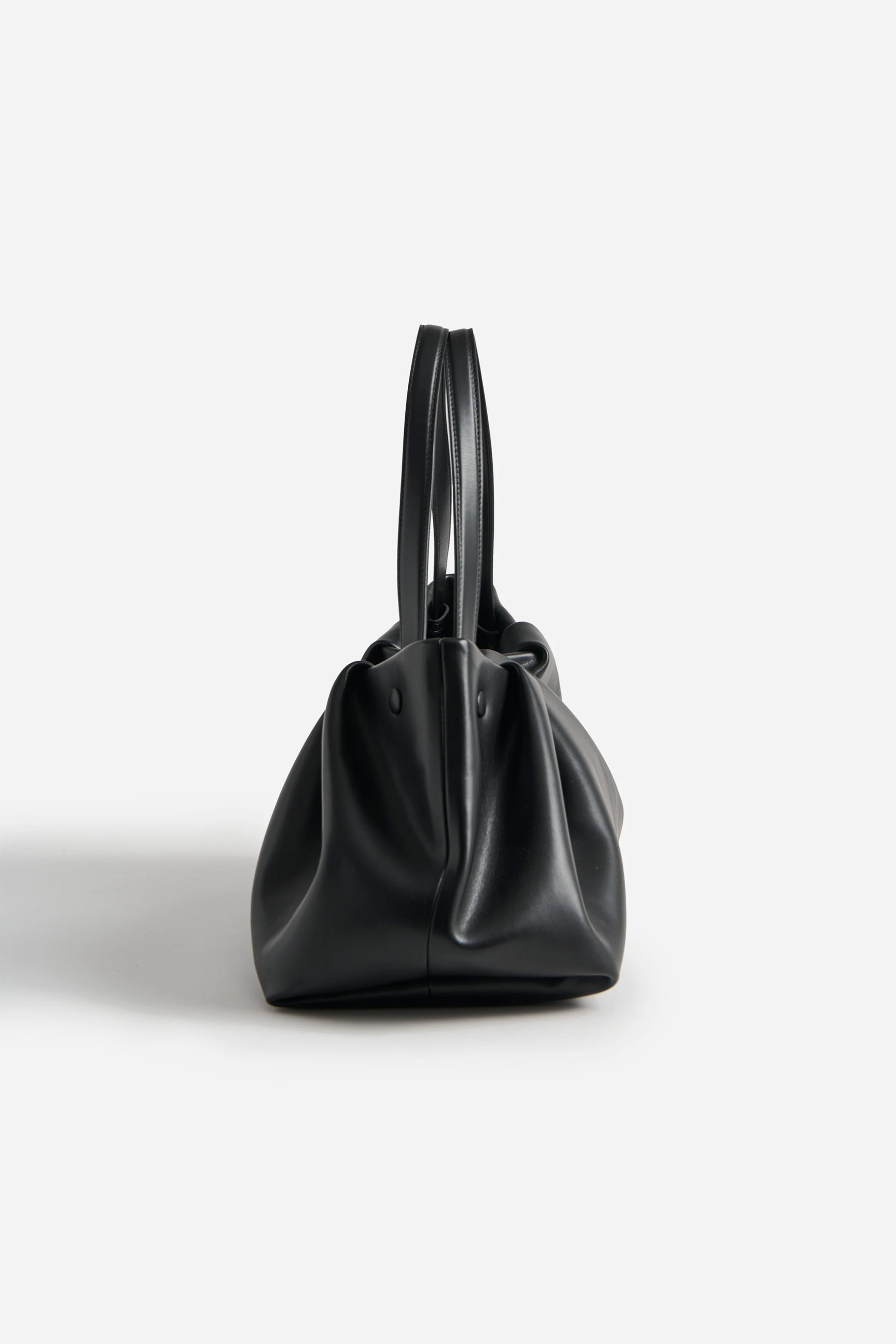 Themoirè γυναικεία τσάντα χειρός/ώμου vegan "Athena" - TMCOAHN1 Μαύρο φωτογραφία