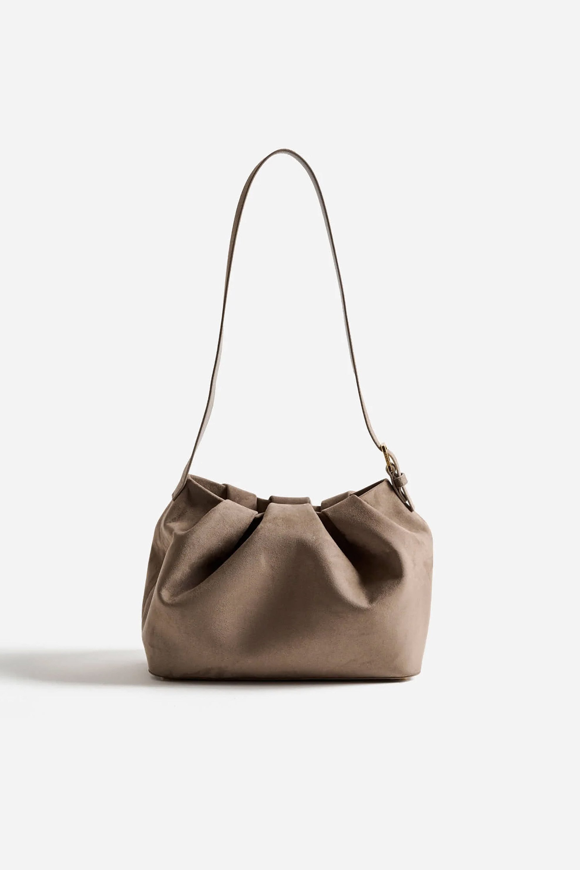 Themoirè γυναικεία τσάντα ώμου vegan suede "Lara" | ONE SIZE