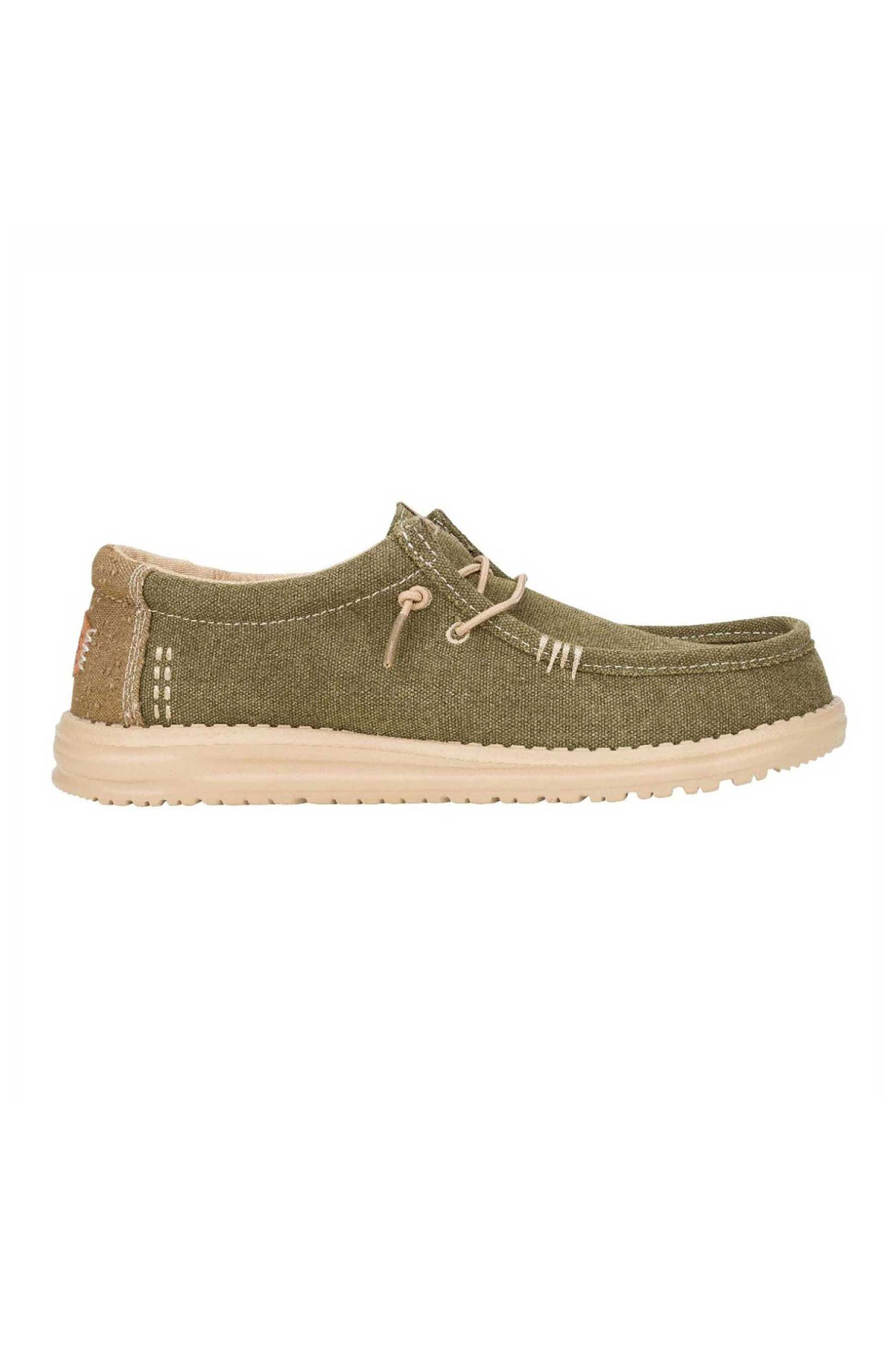 Hey Dude ανδρικά μοκασίνια "Wally Workwear" - E70898 Λαδί