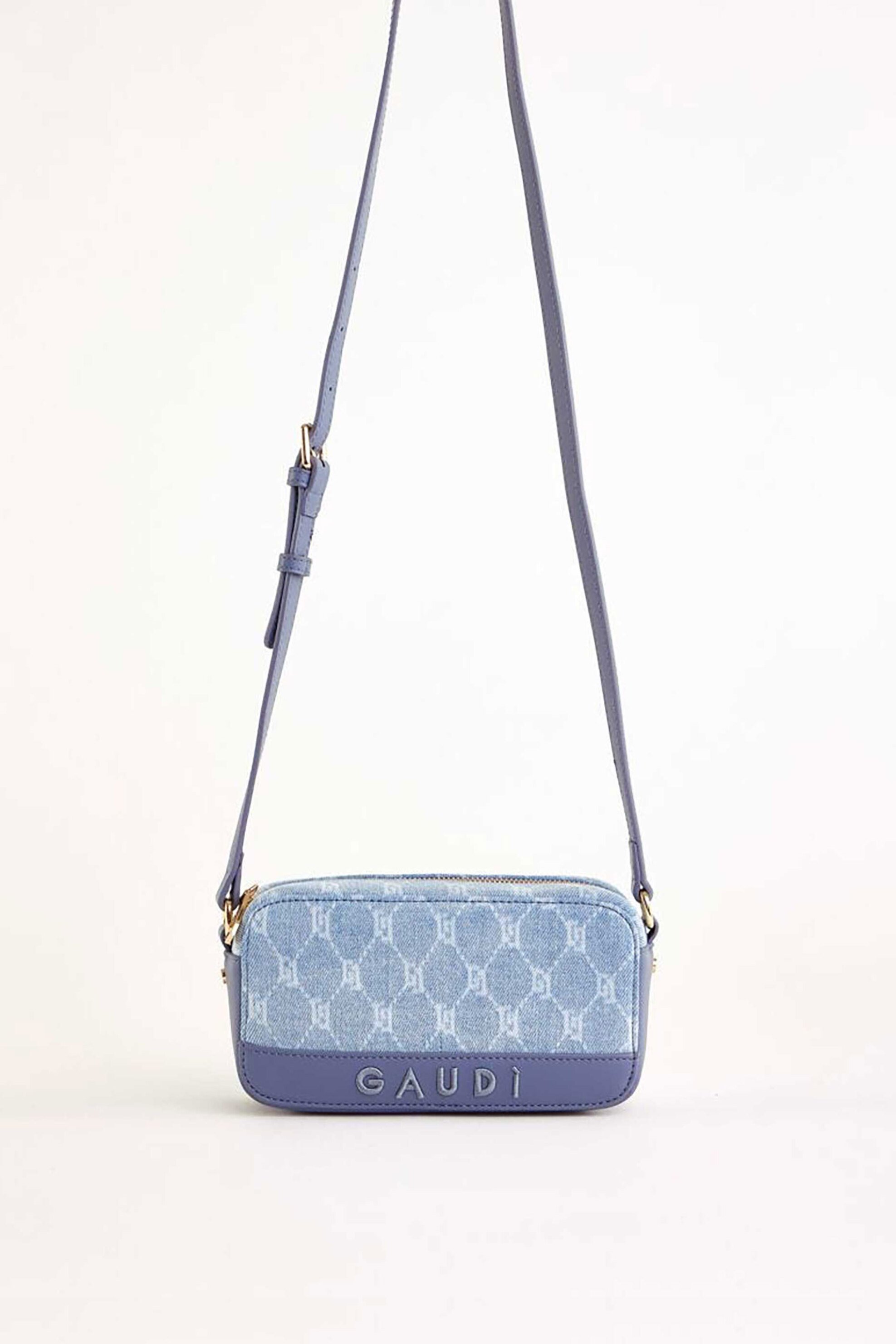 Gaudi γυναικεία denim τσάντα crossbody "Ada Jeans" - V5AE-12051 Denim Blue