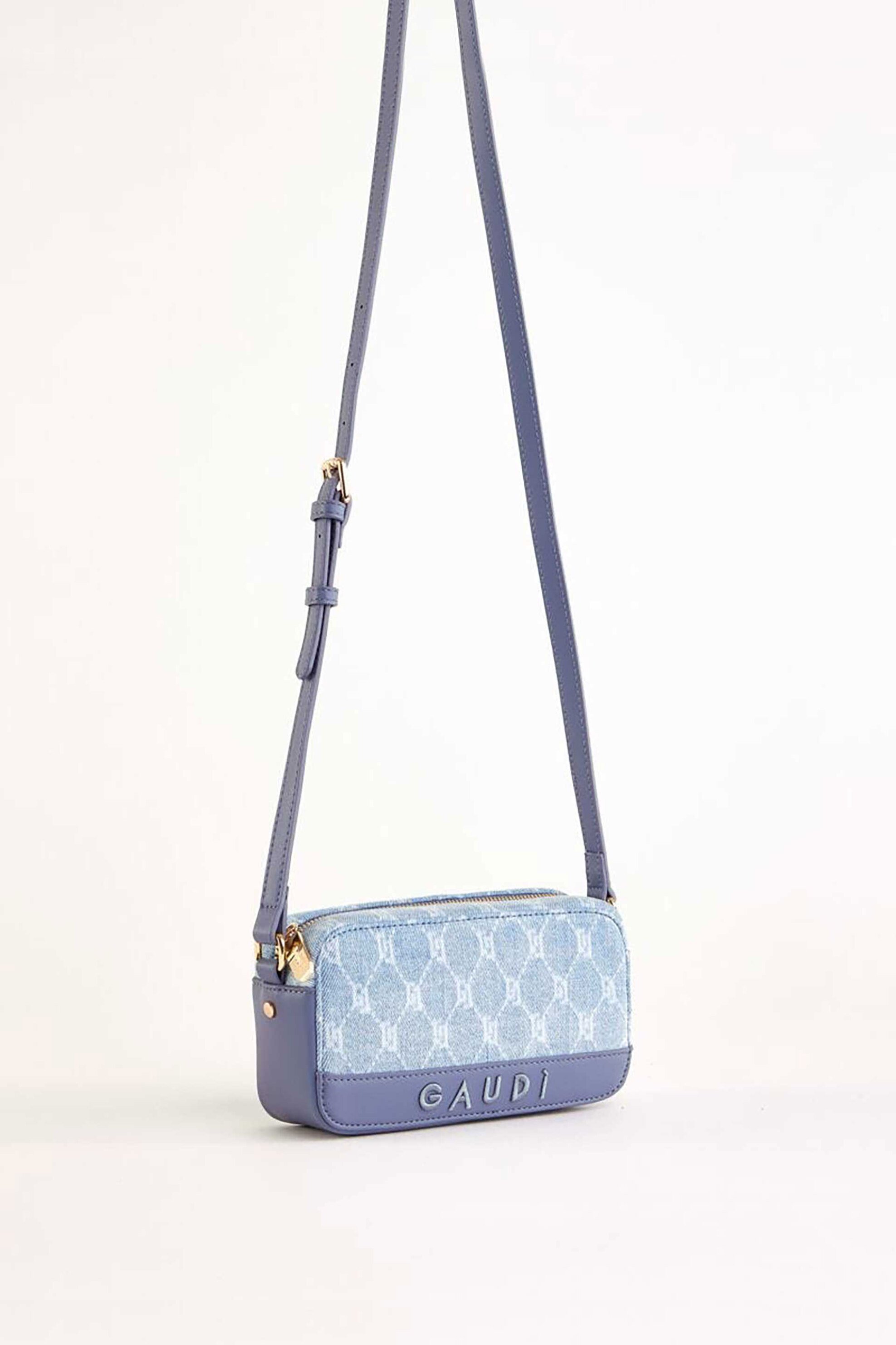 GAUDÍ Gaudi γυναικεία denim τσάντα crossbody "Ada Jeans" - V5AE-12051 Denim Blue - 2