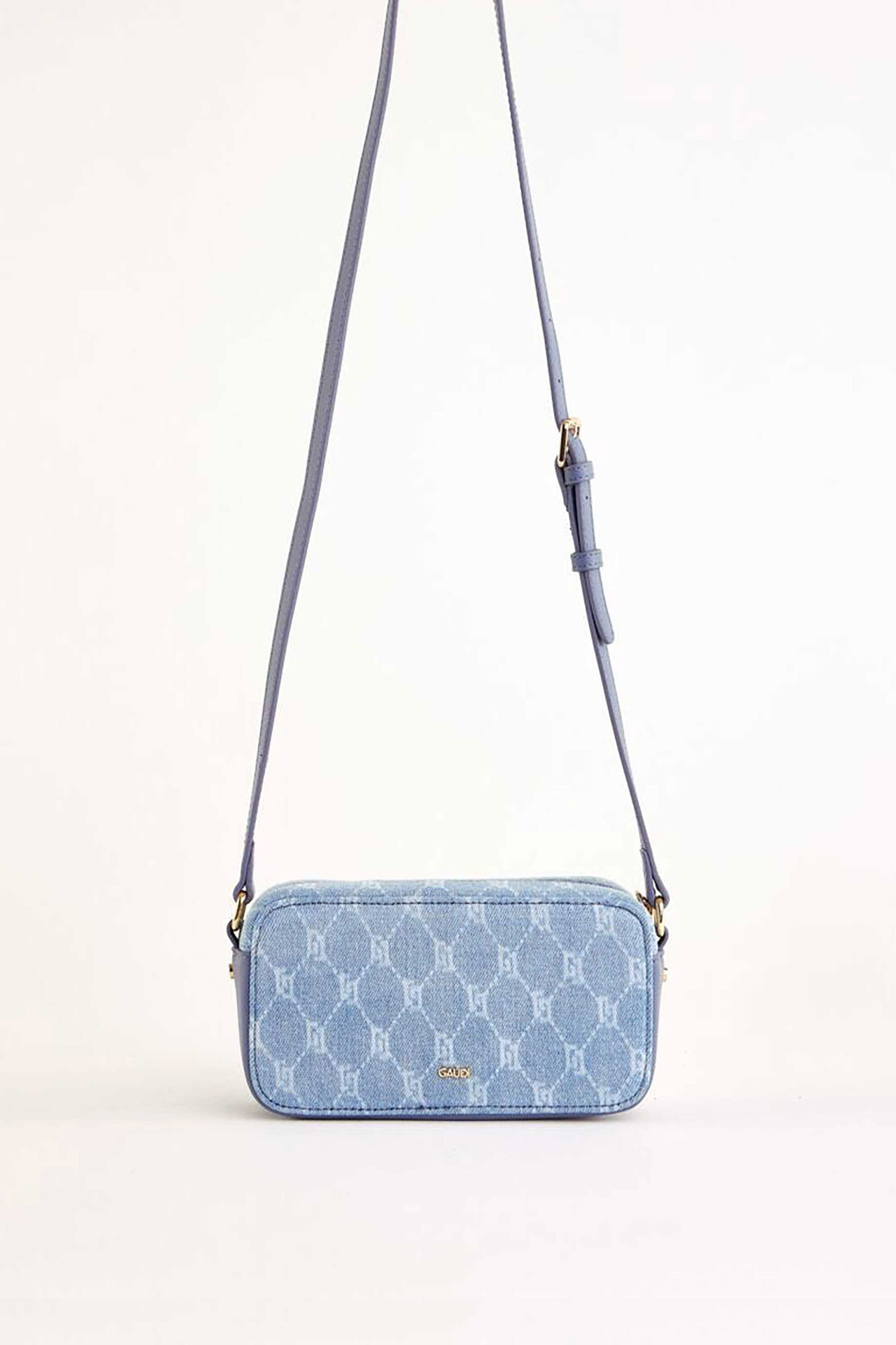 GAUDÍ Gaudi γυναικεία denim τσάντα crossbody "Ada Jeans" - V5AE-12051 Denim Blue - 3