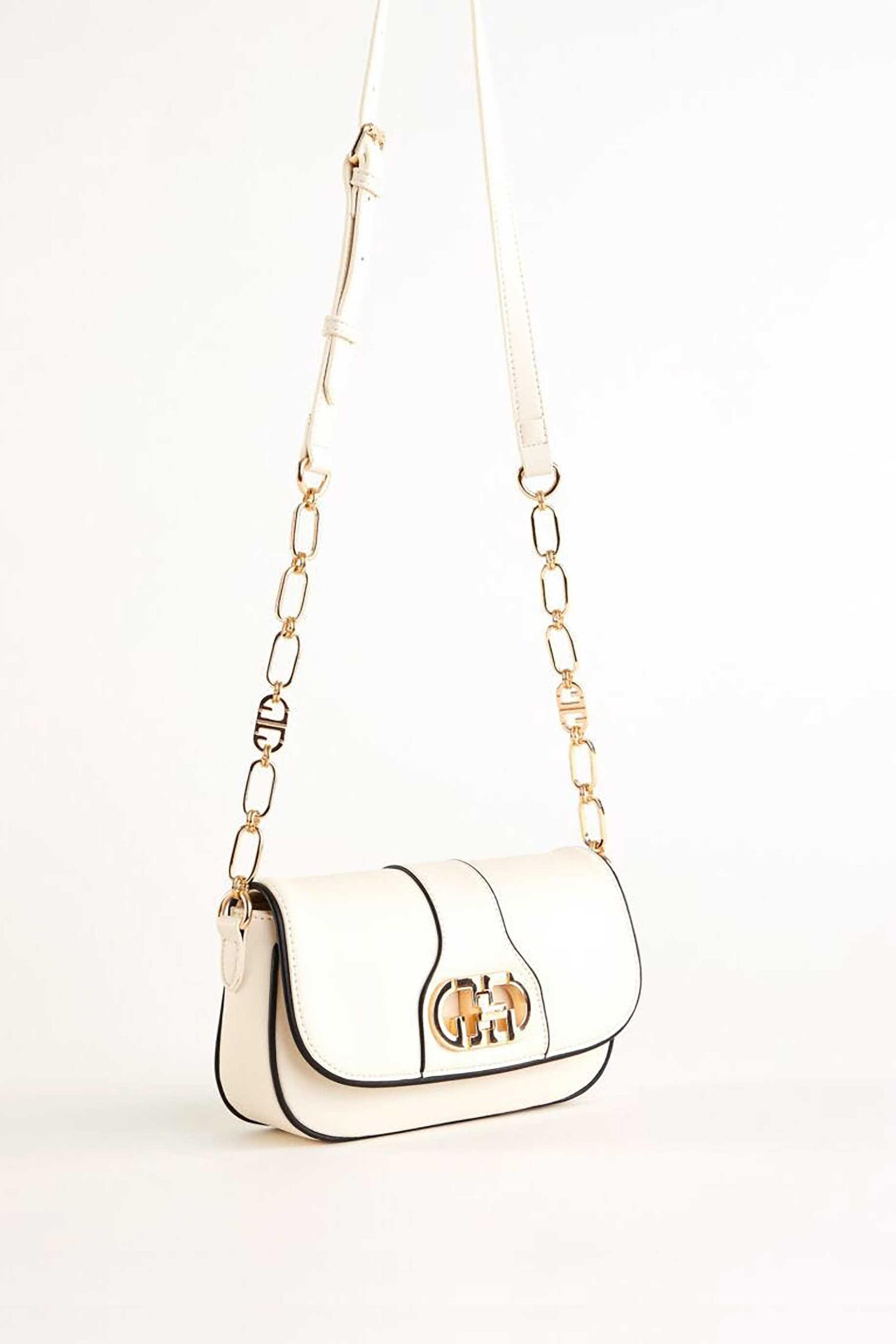 Gaudi γυναικεία τσάντα crossbody "Diana" - V5AE-12122 Λευκό φωτογραφία