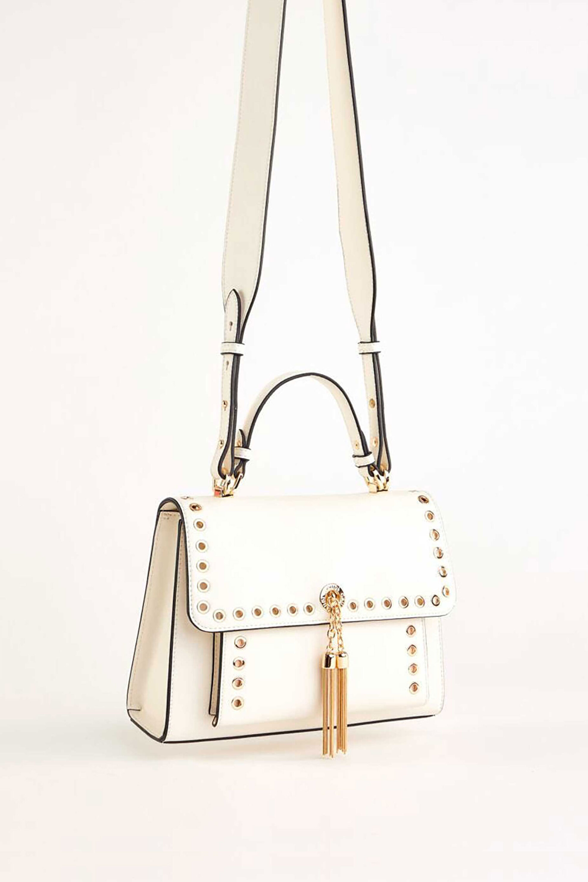 Gaudi γυναικεία τσάντα crossbody "Diva" - V5AE-12270 Λευκό φωτογραφία
