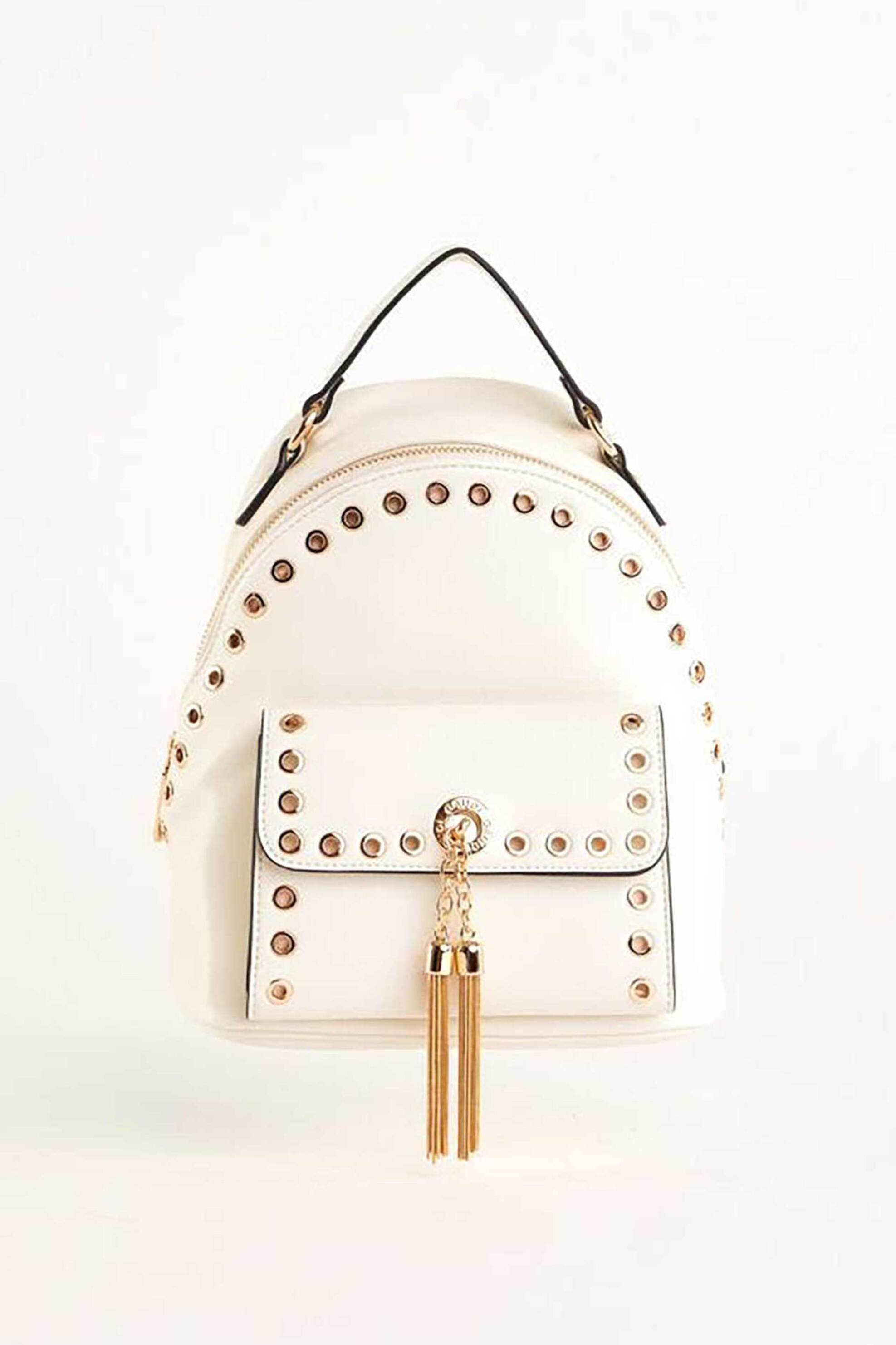 GAUDÍ Gaudi γυναικείο backpack "Diva" - V5AE-12271 Λευκό