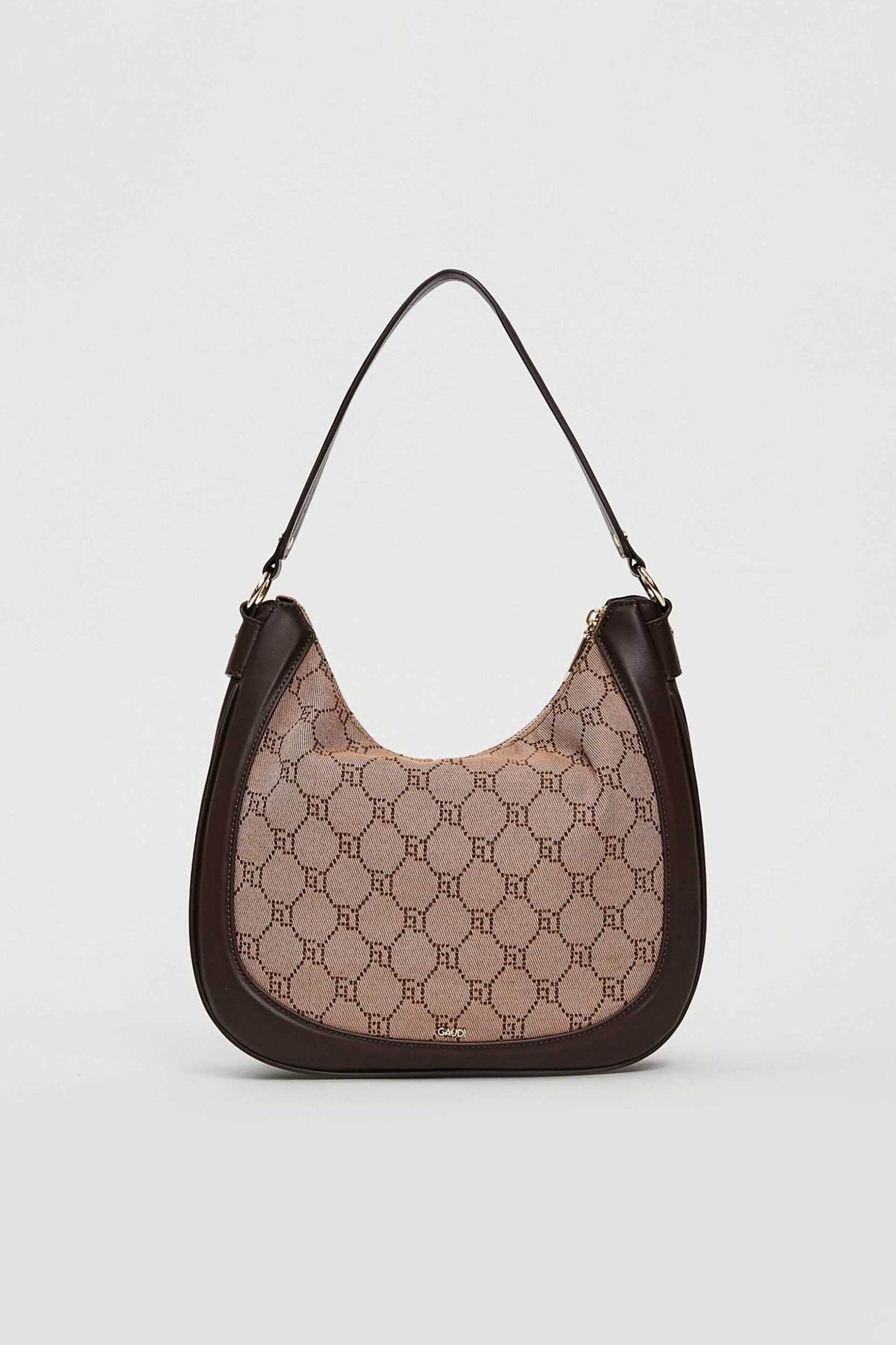 Gaudi γυναικεία τσάντα ώμου με all-over jacquard logo - V5AI-12501 Ταμπά φωτογραφία