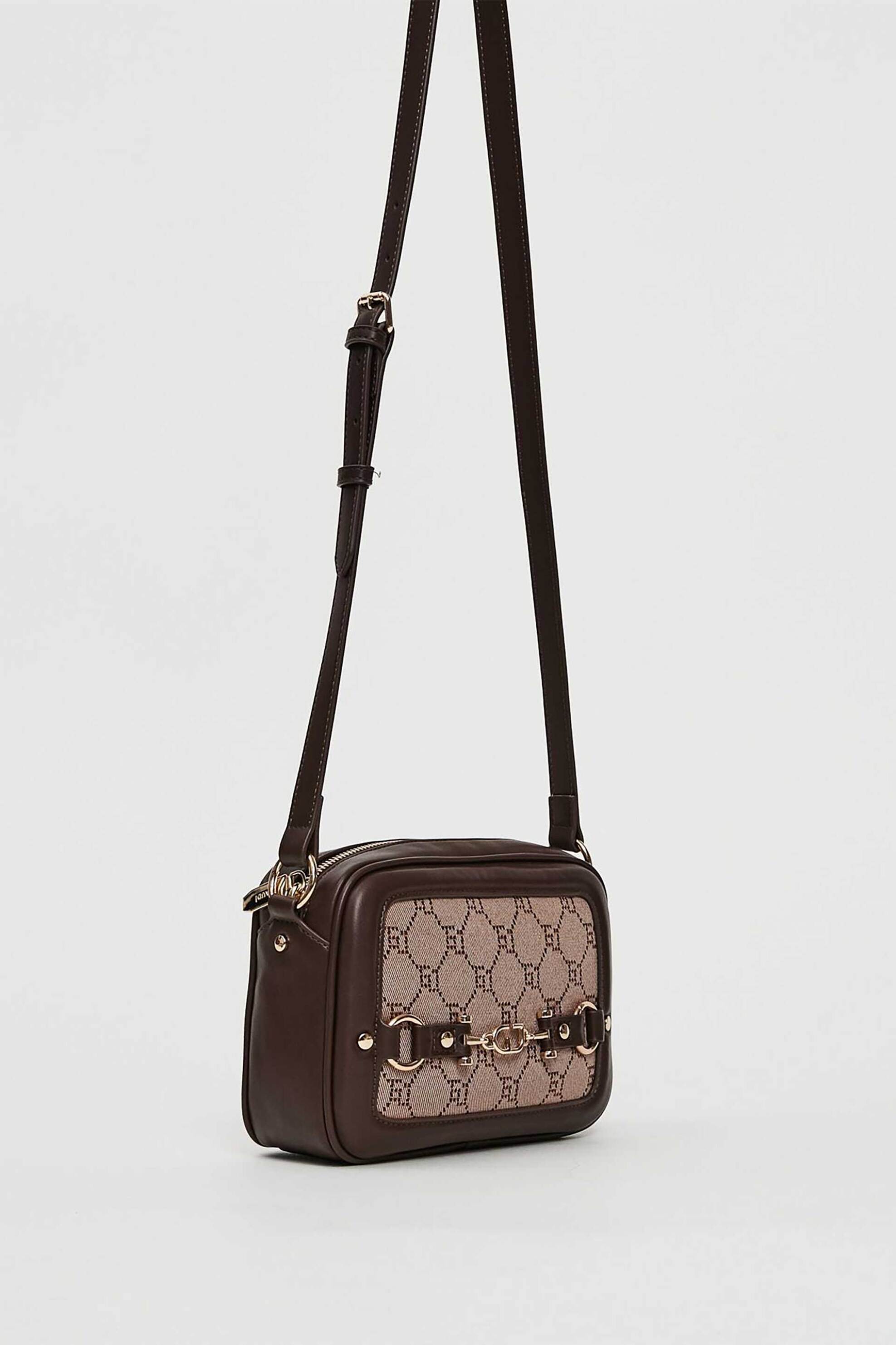 Gaudi γυναικεία τσάντα crossbody με all-over jacquard logo - V5AI-12505 Ταμπά φωτογραφία
