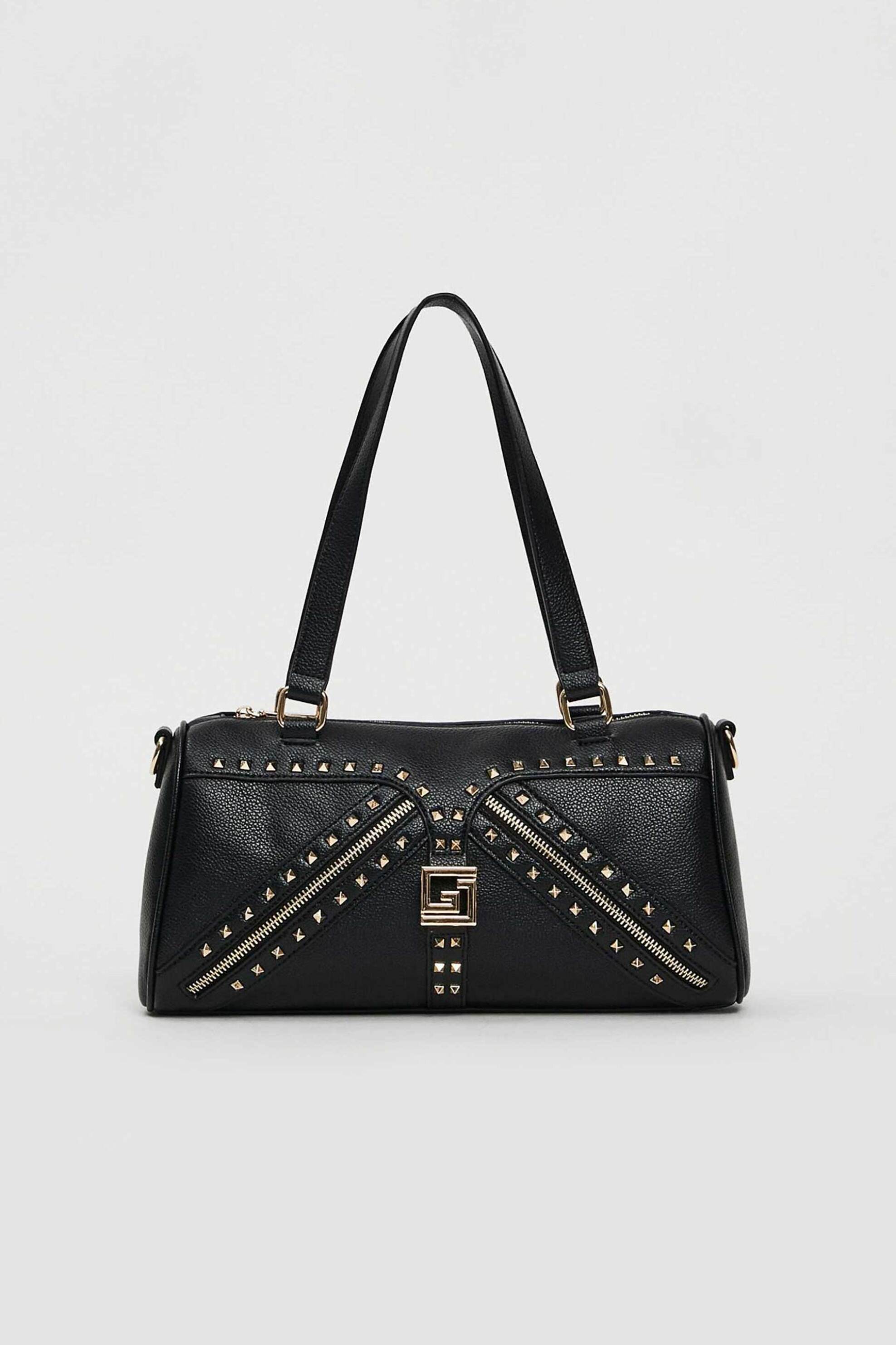 Gaudi γυναικεία τσάντα ώμου με τρούκς - V5AI-12401 Μαύρο