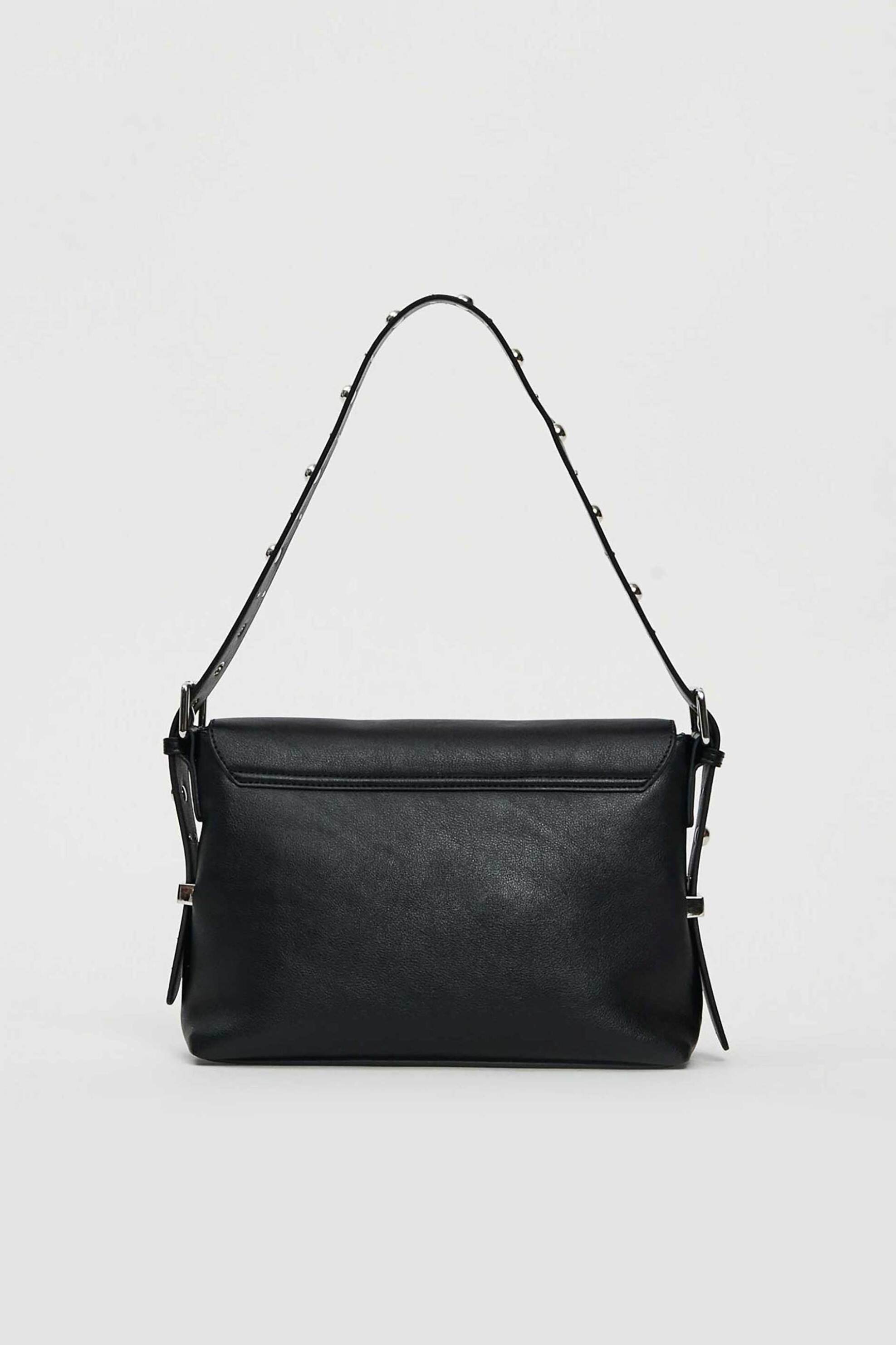 Gaudi γυναικεία τσάντα ώμου με τρούκς - V5AI-12451 Μαύρο φωτογραφία