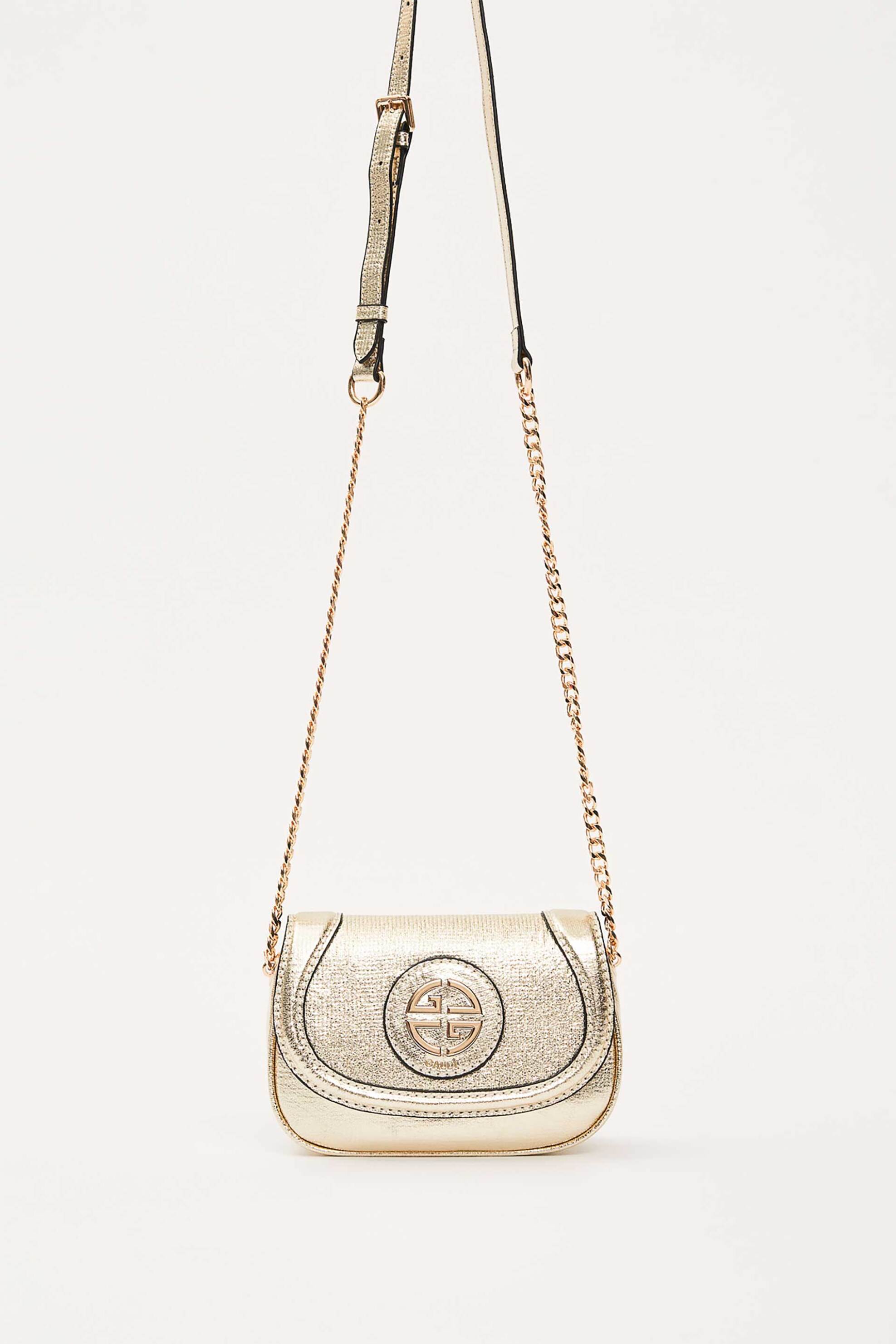 Gaudi γυναικεία τσάντα crossbody "Giusy" - V6AE-12724 Χρυσό