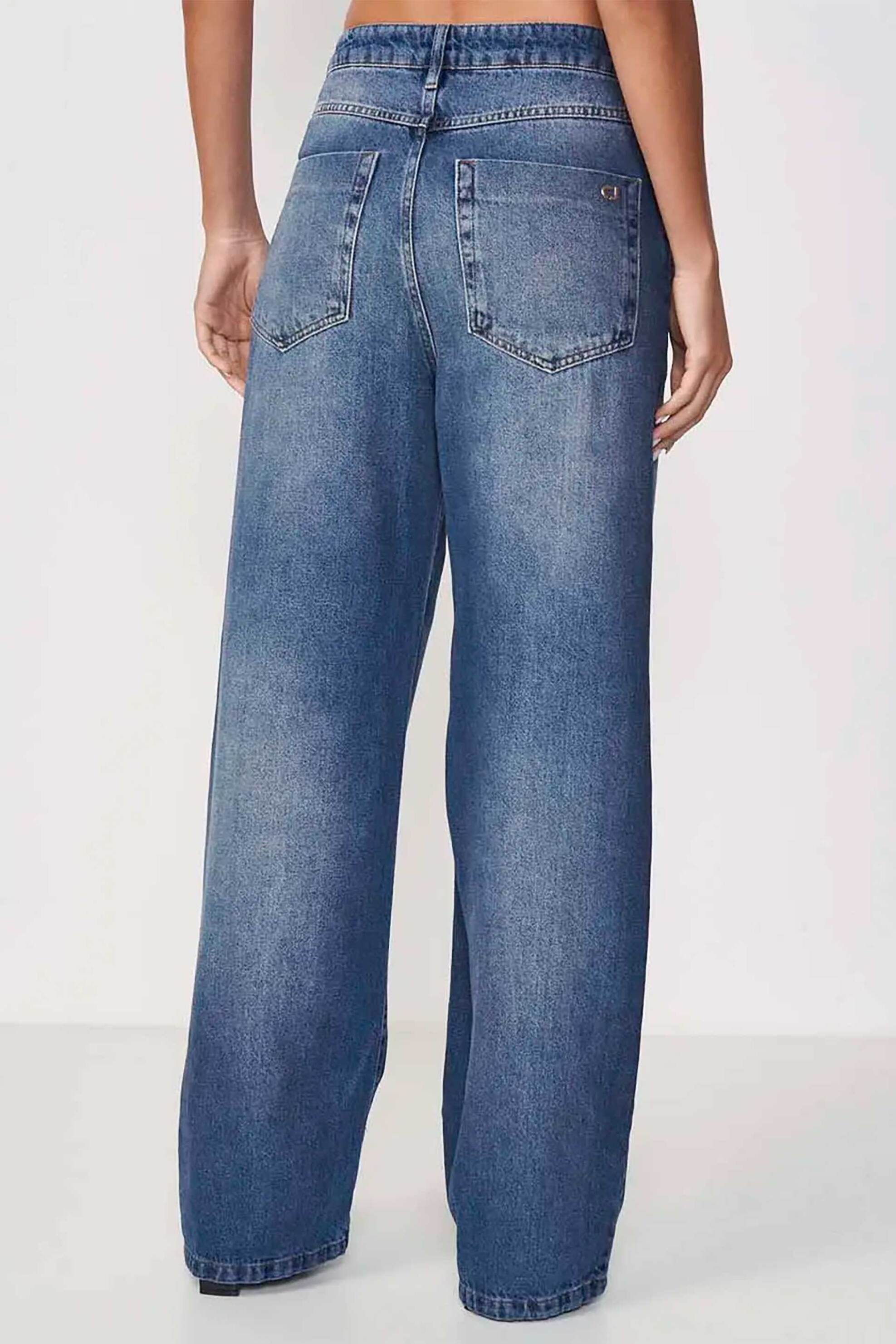 Colcci γυναικείο τζιν παντελόνι πεντάτσεπο Barrel Fit "Baggy" - 002.11.00492 Denim Blue φωτογραφία