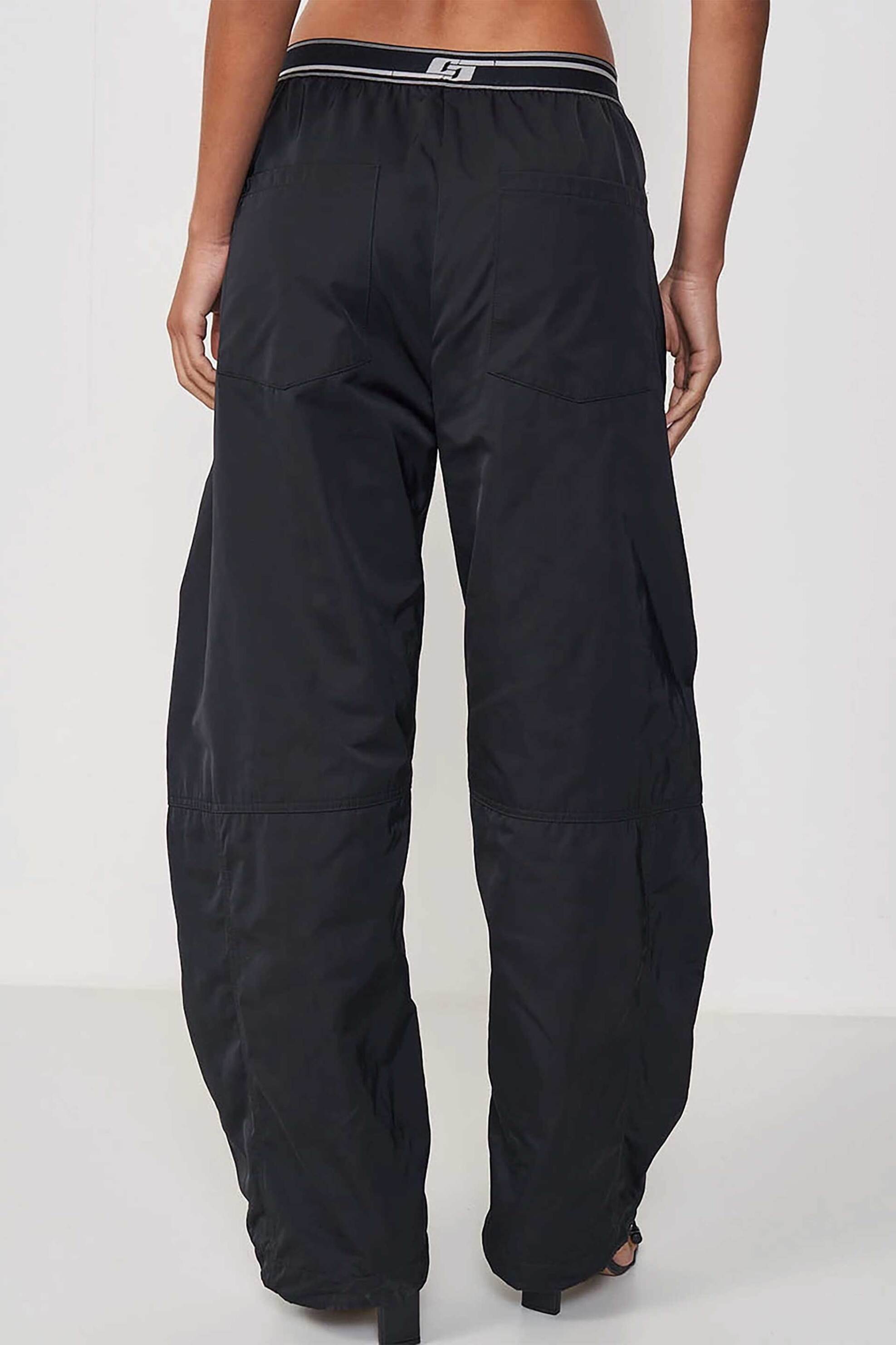 Colcci γυναικείο παντελόνι cargo ψηλόμεσο - 002.01.90326 Μαύρο φωτογραφία