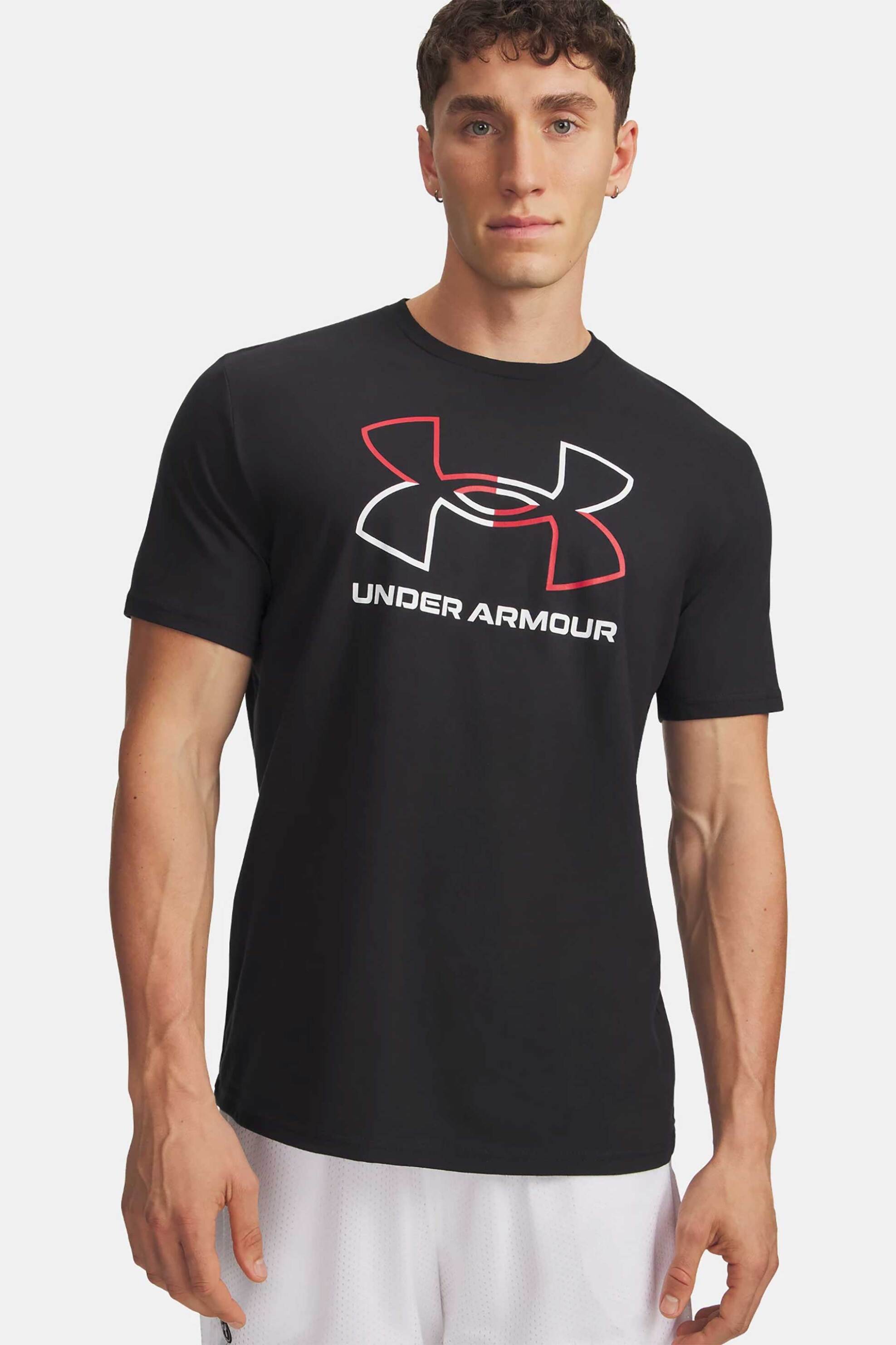 Under Armour ανδρικό T-shirt "Foundation" - 1382915 Μαύρο