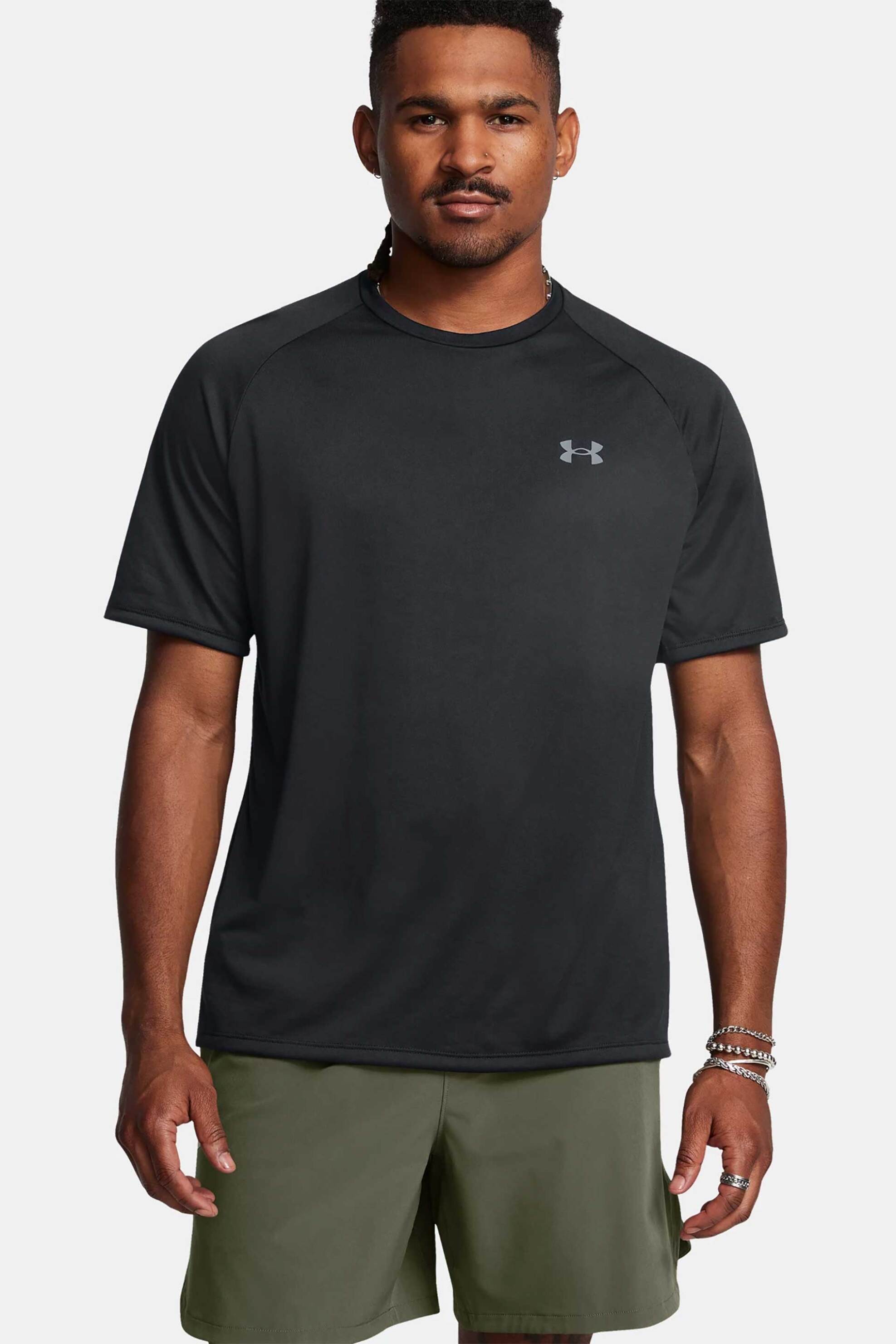 Under Armour ανδρικό T-shirt "Tech™ 2.0" - 1326413 Μαύρο