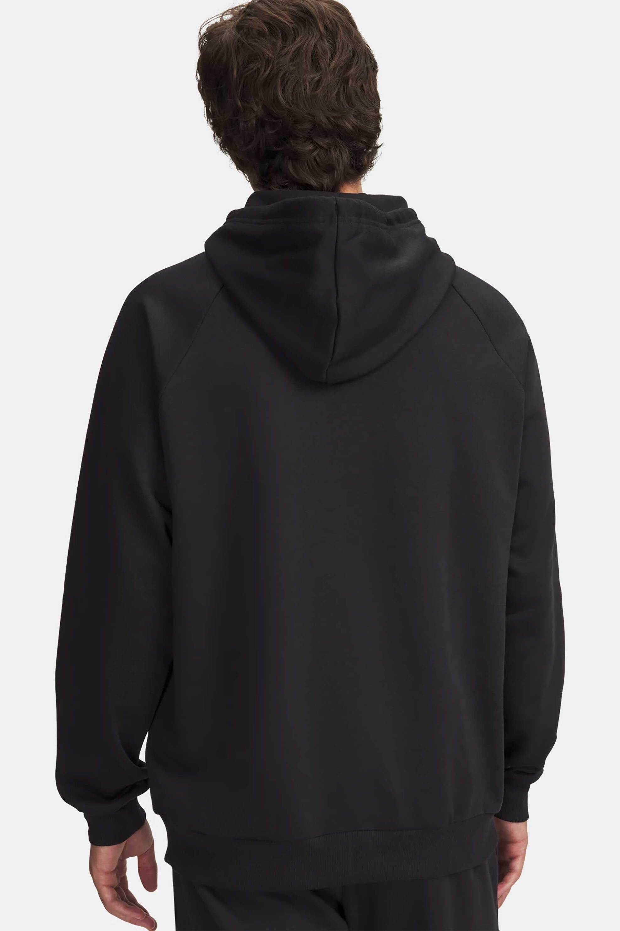 Under Armour ανδρική μπλούζα φούτερ με κουκούλα "Rival Fleece" - 1379758 Μαύρο φωτογραφία