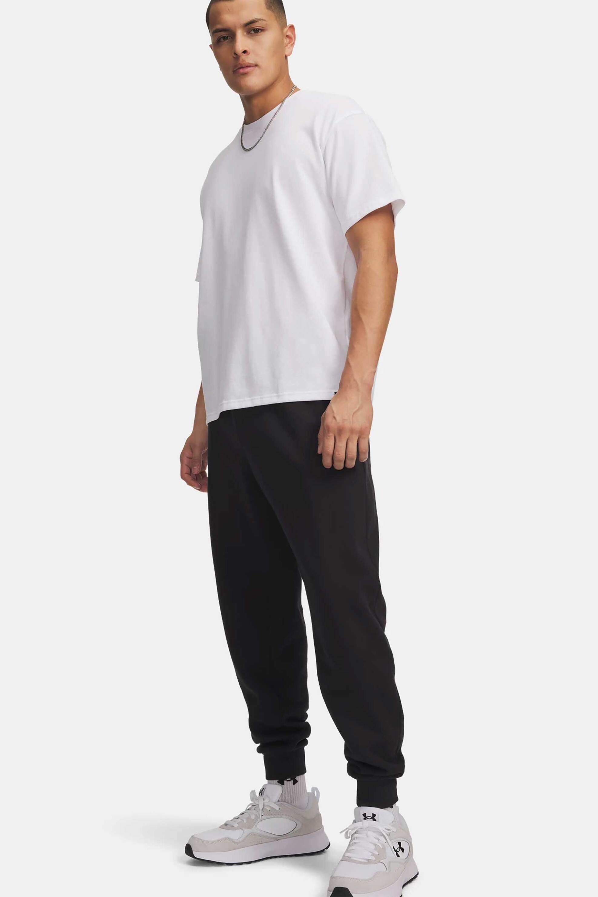 Under Armour ανδρικό παντελόνι φόρμας "Rival Fleece" - 1379774 Μαύρο