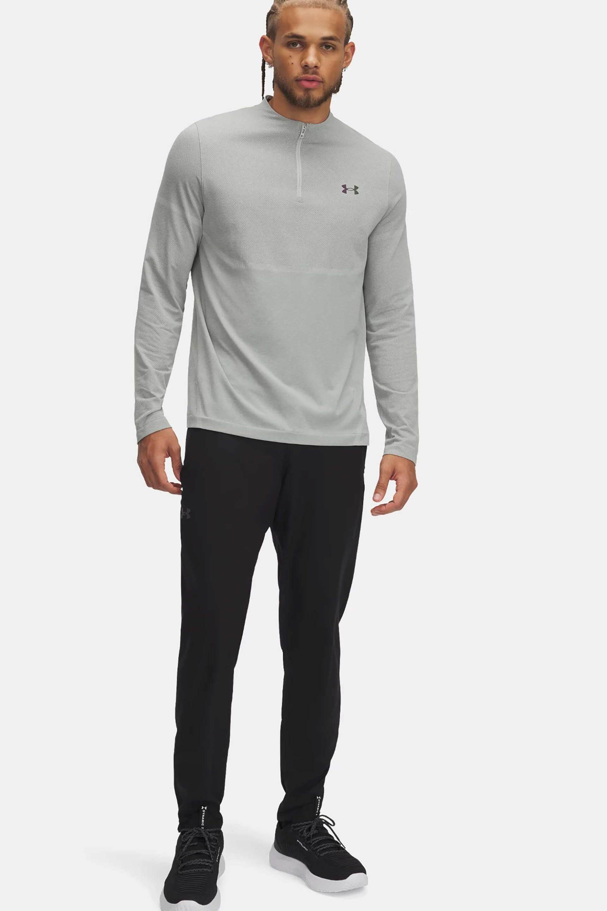 Under Armour ανδρικό παντελόνι φόρμας "Vanish Woven Tapered" - 1390055 Μαύρο