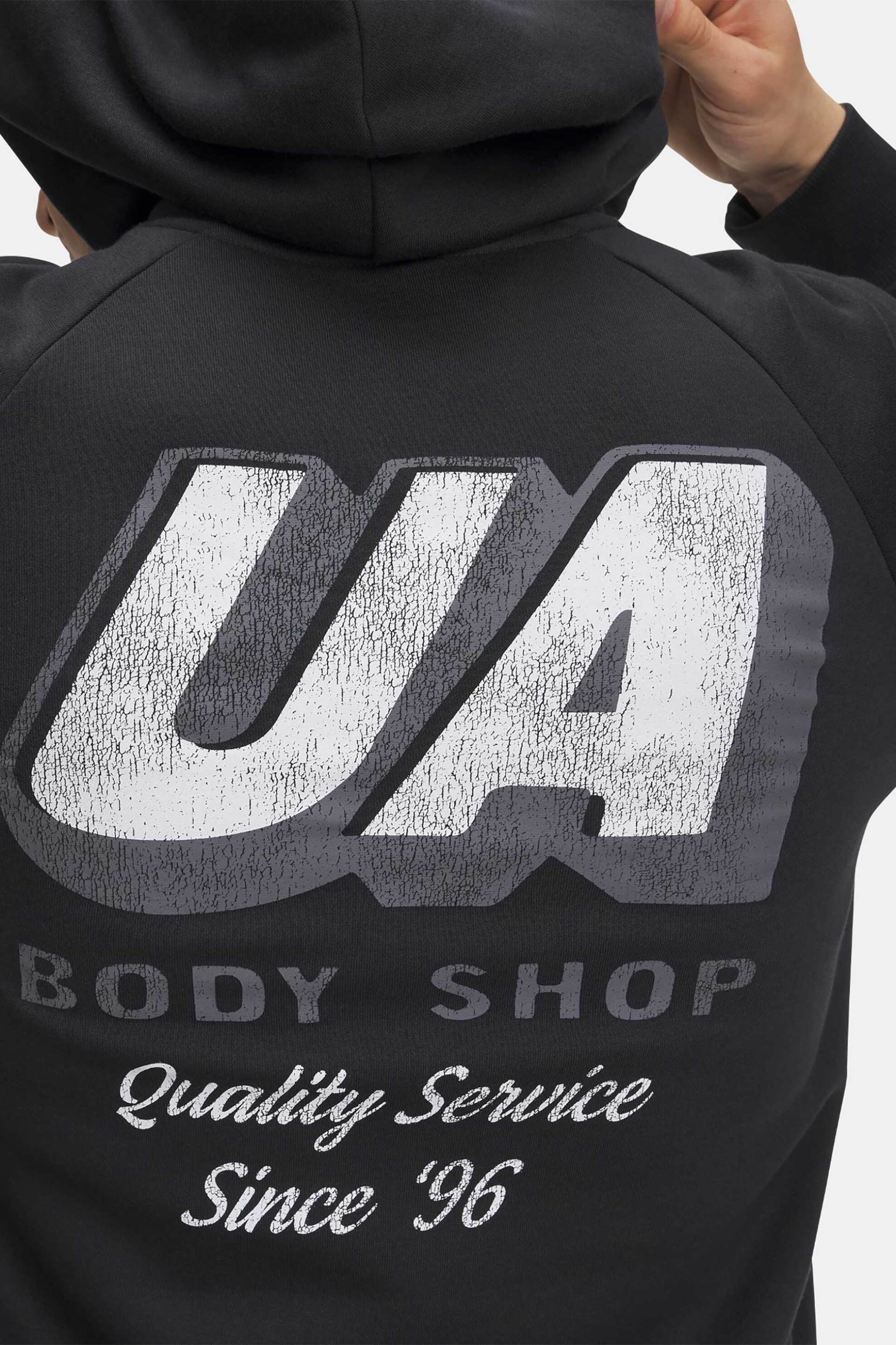 Under Armour ανδρική μπλούζα φούτερ με κουκούλα "Rival Fleece HBR Logo" - 6003955 Μαύρο φωτογραφία