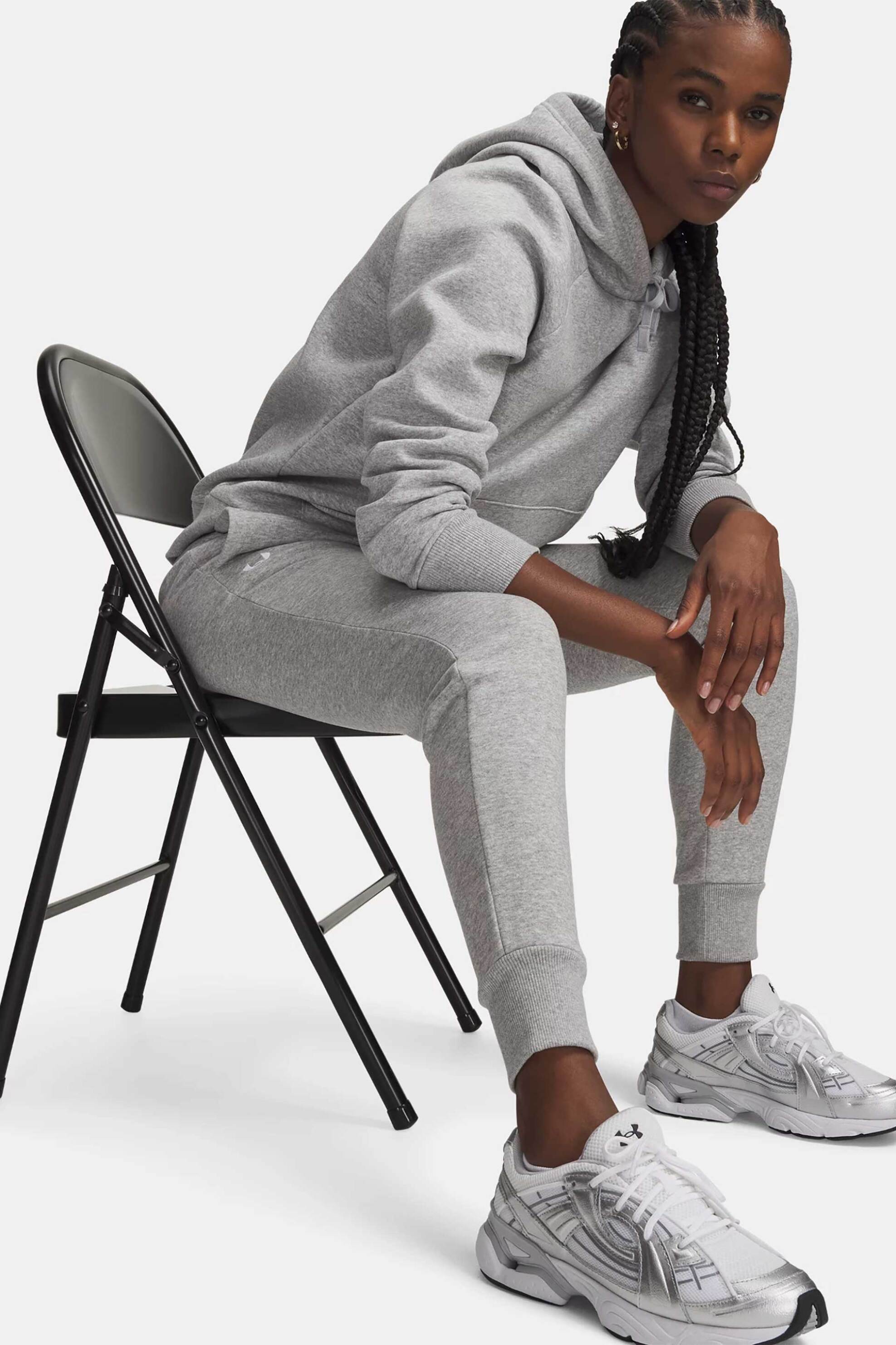 Under Armour γυναικείο παντελόνι φόρμας "Rival Fleece" - 1379438 Γκρι