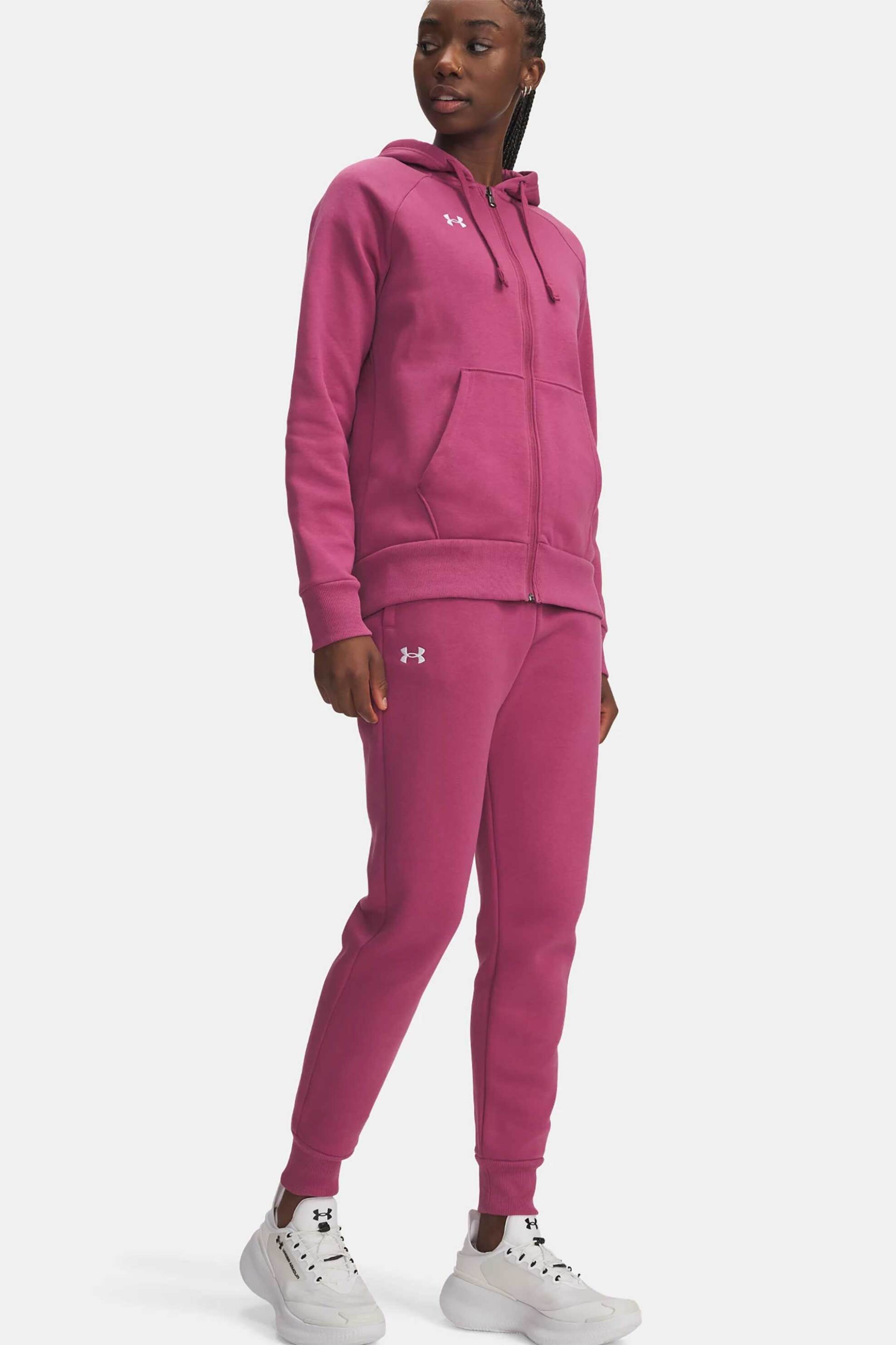 Under Armour γυναικείο παντελόνι φόρμας "Rival Fleece" - 1379438 Φούξια