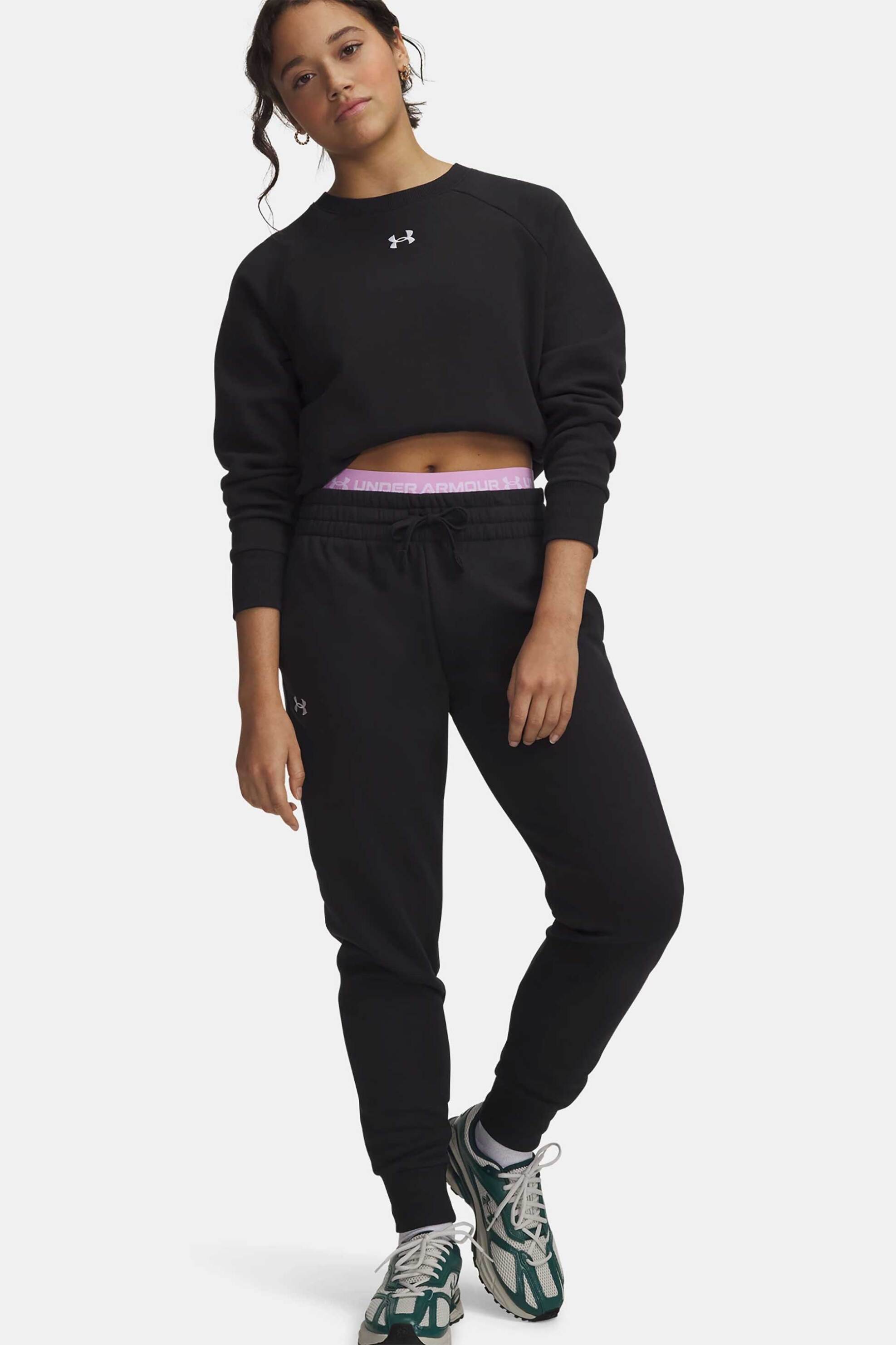 Under Armour γυναικείο παντελόνι φόρμας "Rival Fleece" - 1379438 Μαύρο