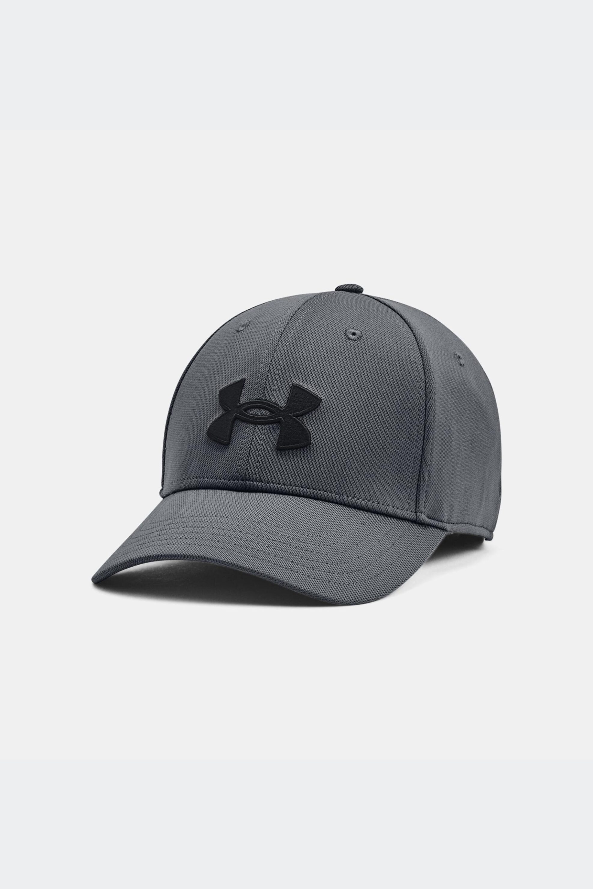Under Armour ανδρικό καπέλο jockey με ανάγλυφο monogram "Blitzing Low" - 1376701 Γκρι