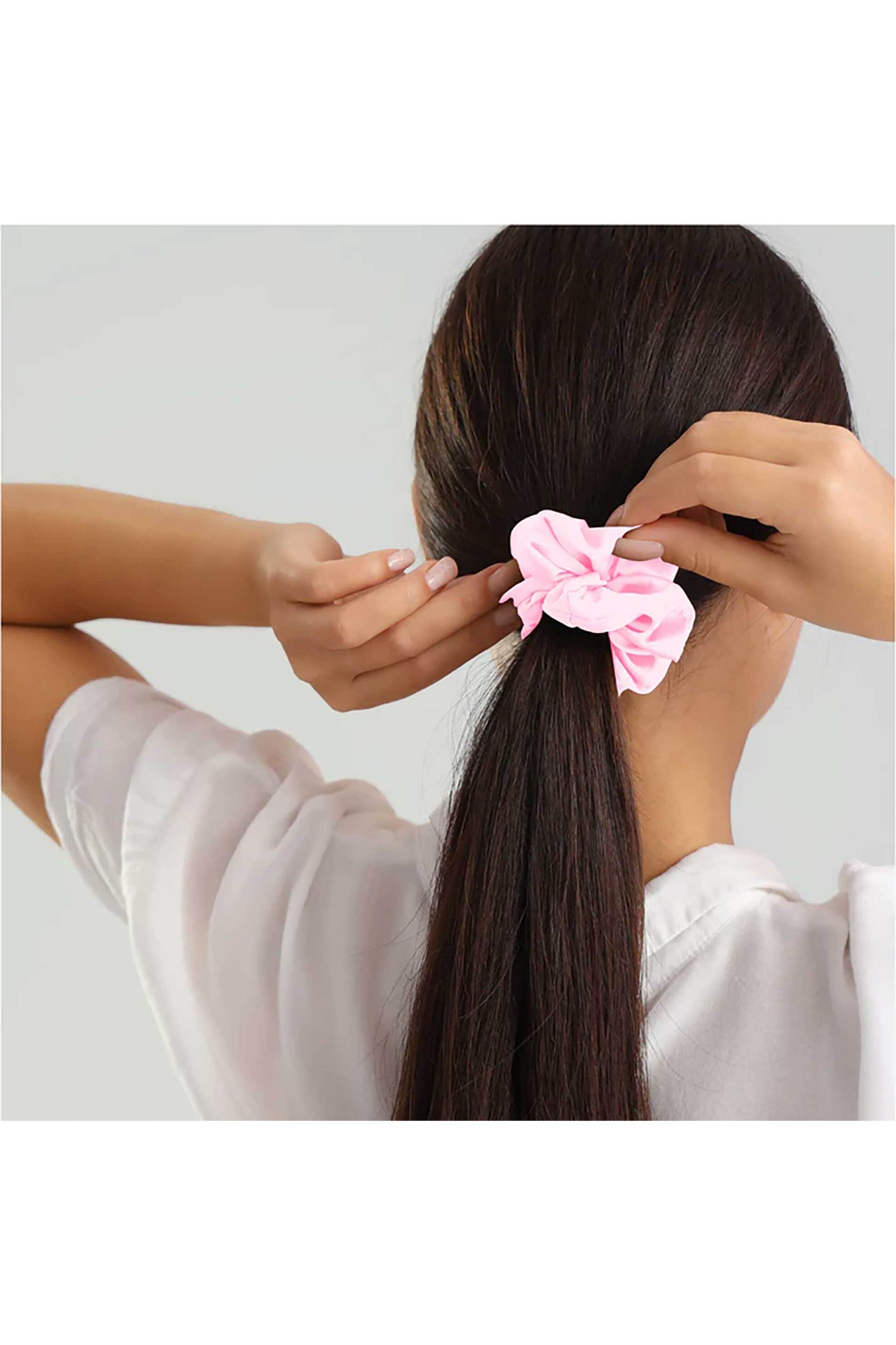 Silver Cloud γυναικείο scrunchie σετ large (2 τεμάχια) - SC-SLMPX2 φωτογραφία
