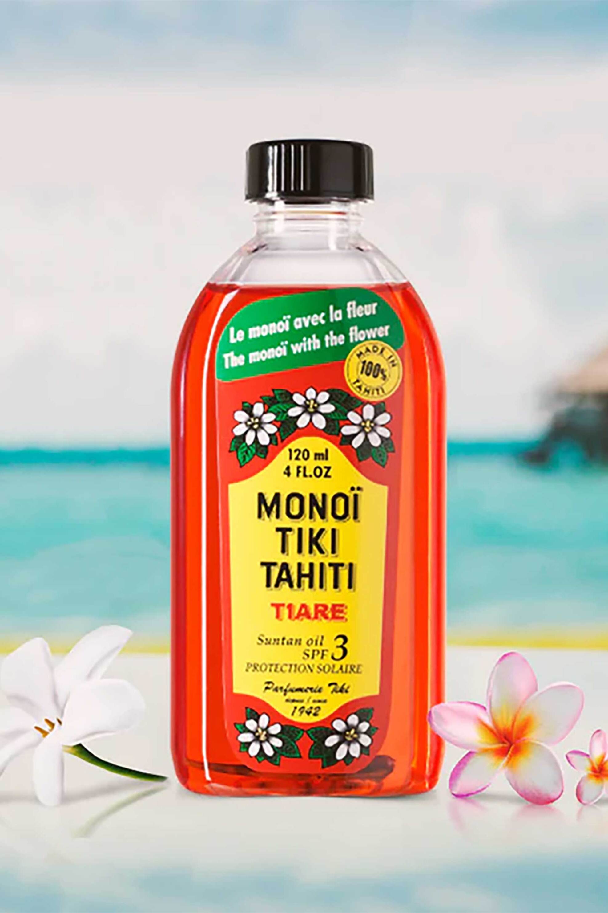 Monoi Tiki λάδι μαυρίσματος Tiare SPF3 120ml - MT-1MRE φωτογραφία