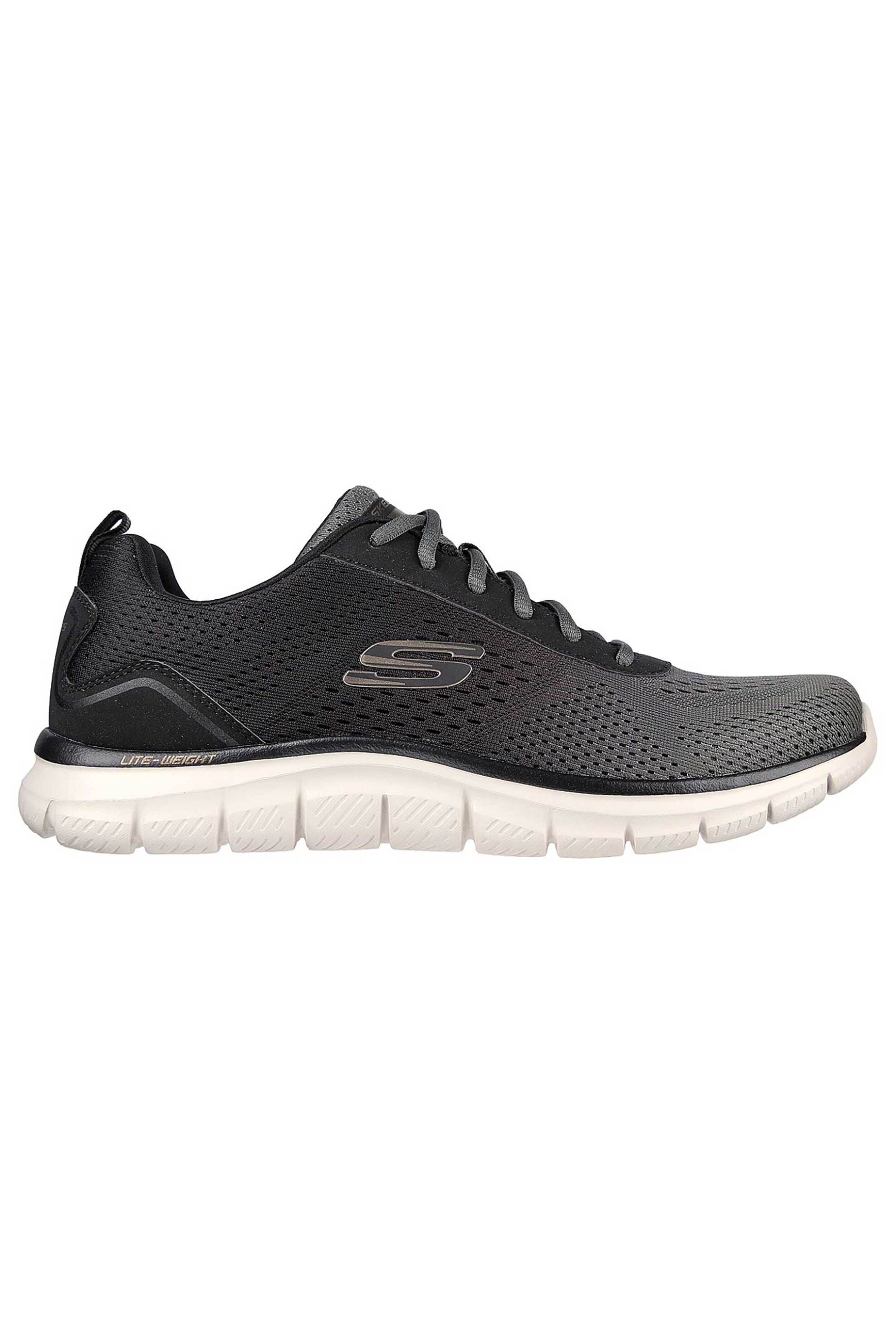 Skechers ανδρικά αθλητικά παπούτσια "Track - Ripkent" - 232399_OLBK Γκρι