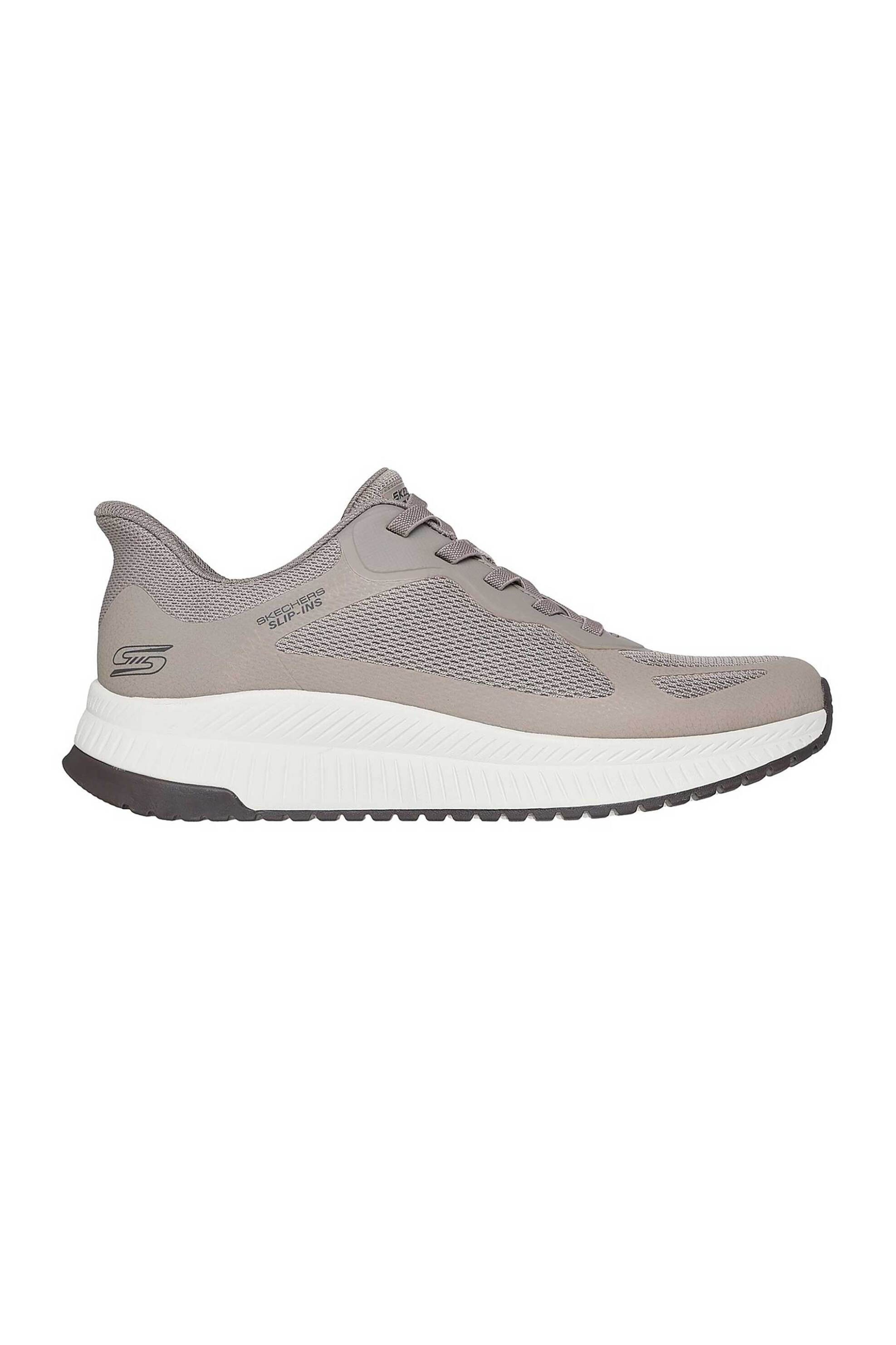 Skechers ανδρικά αθλητικά παπούτσια "Bobs Sport Squad Chaos 4" - 118423_DKTP Μπεζ