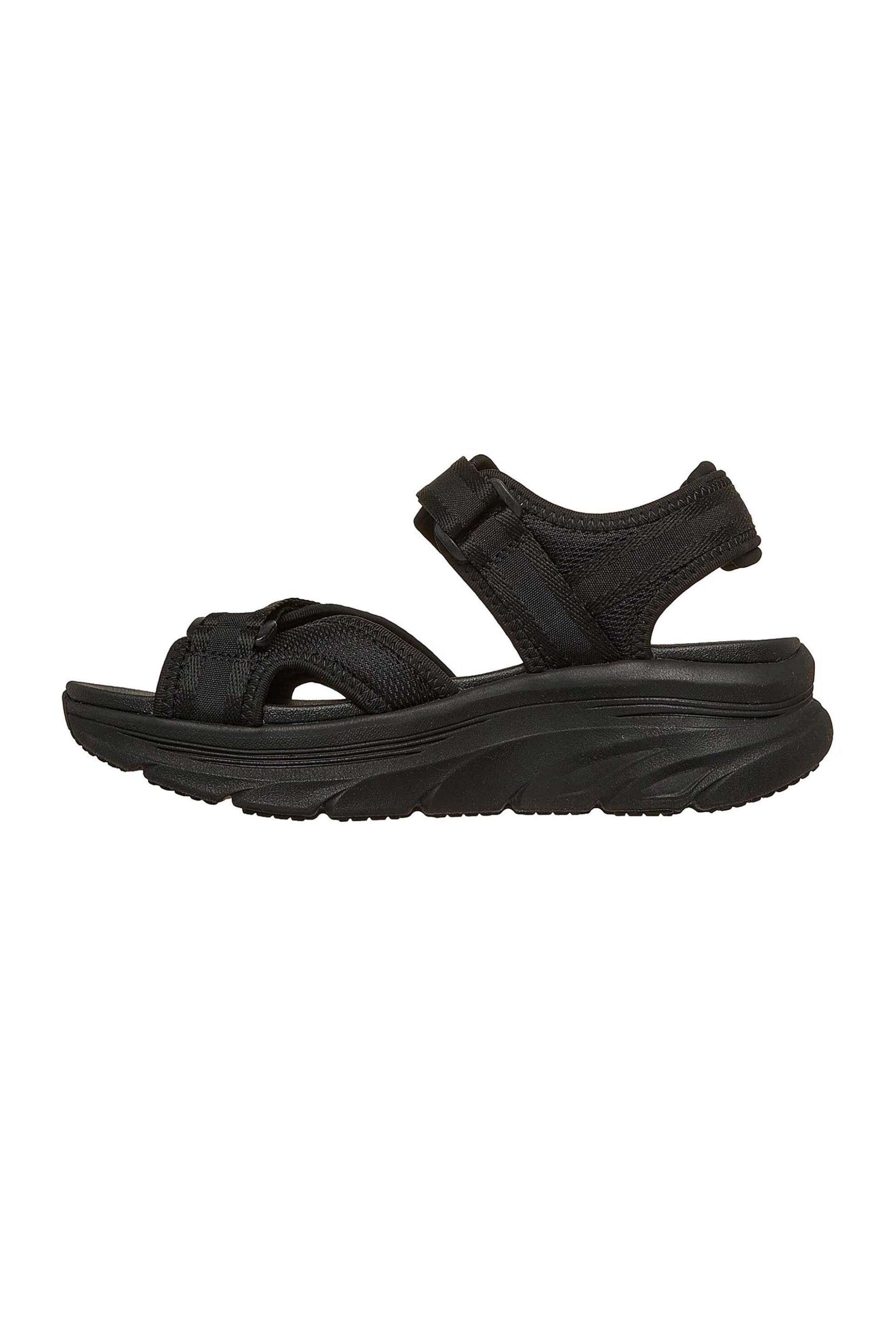 SKECHERS Skechers γυναικεία πέδιλα με velcro "D'Lux Walker Sandal - Bold City" - 163585_BBK Μαύρο - 2
