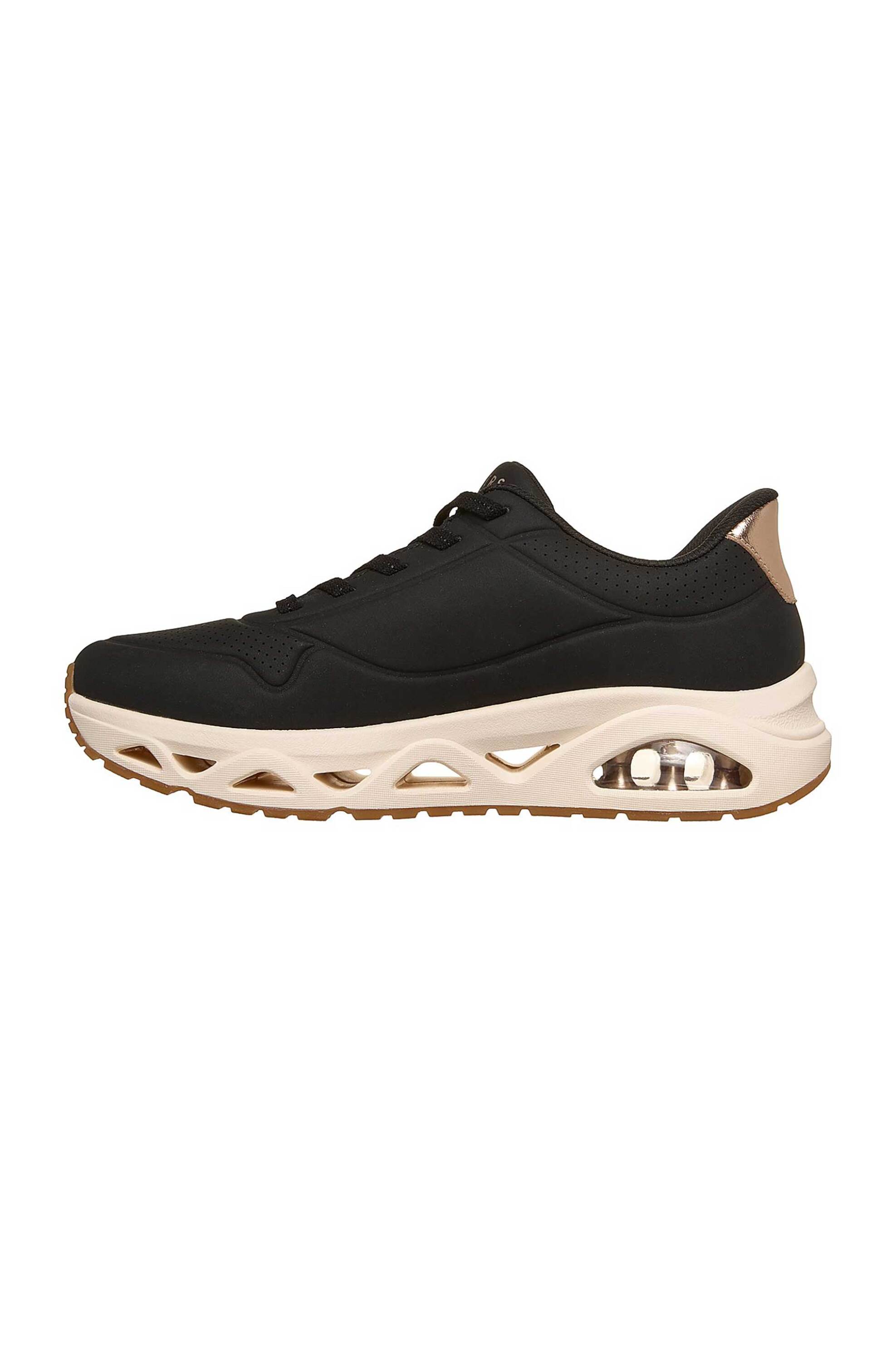 Skechers γυναικεία αθλητικά παπούτσια "Uno Glide-Step - Glide On Air" - 190113_BLK Μαύρο φωτογραφία